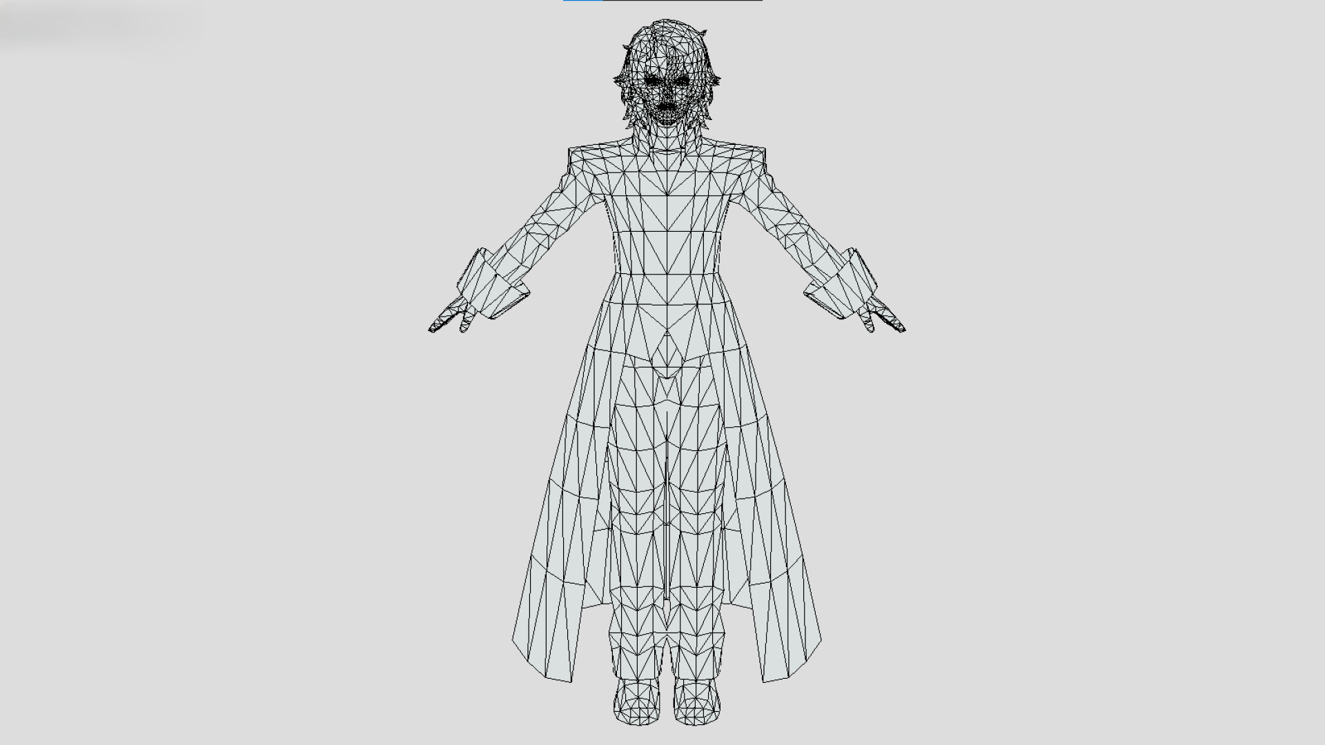 Diego - Dragon Quest X Low-poly 3D model_2