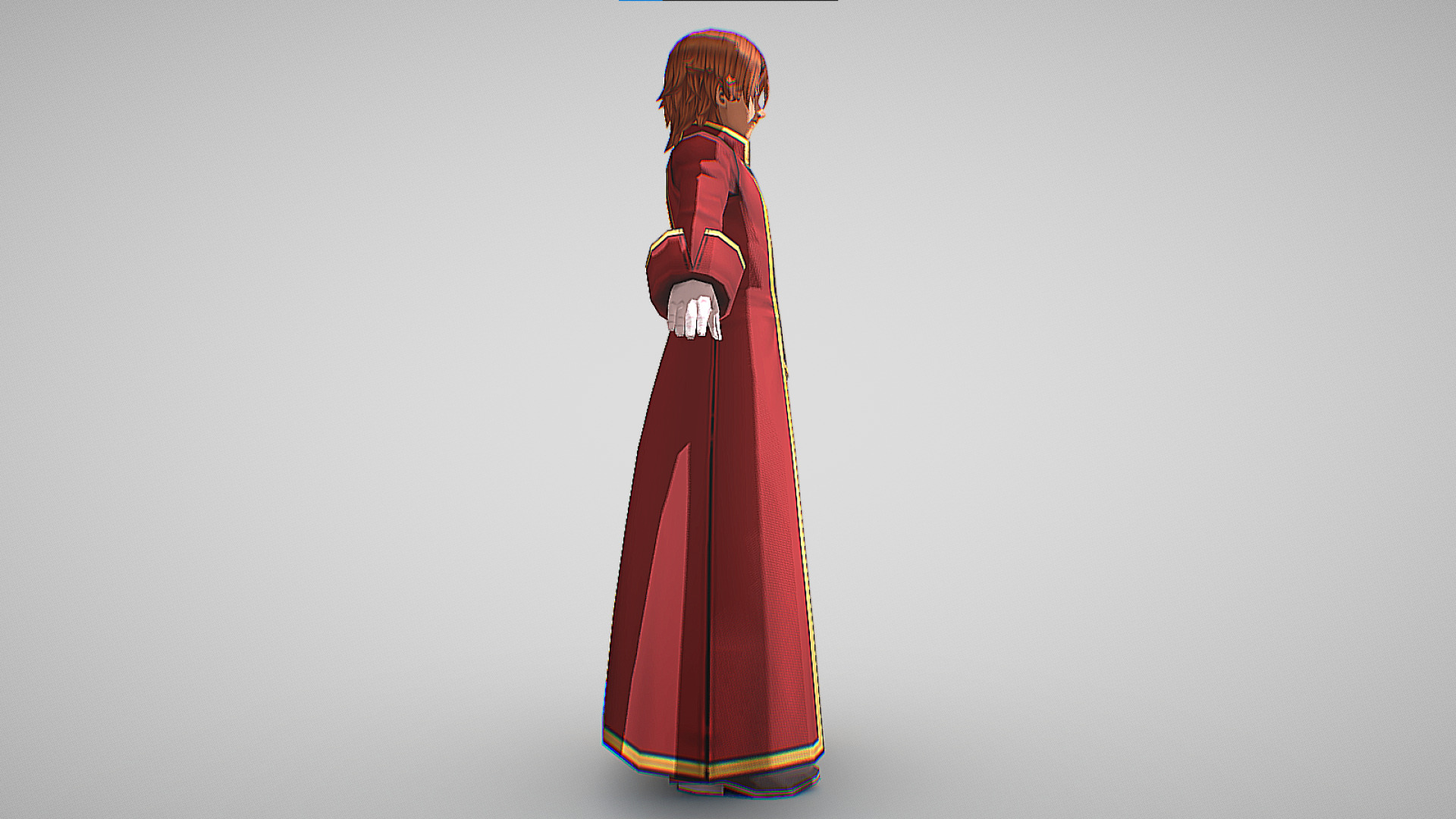 Diego - Dragon Quest X Low-poly 3D model_4