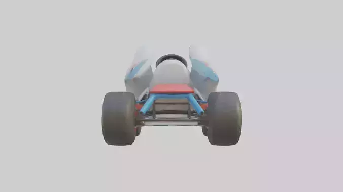 Cartoon Go Kart model