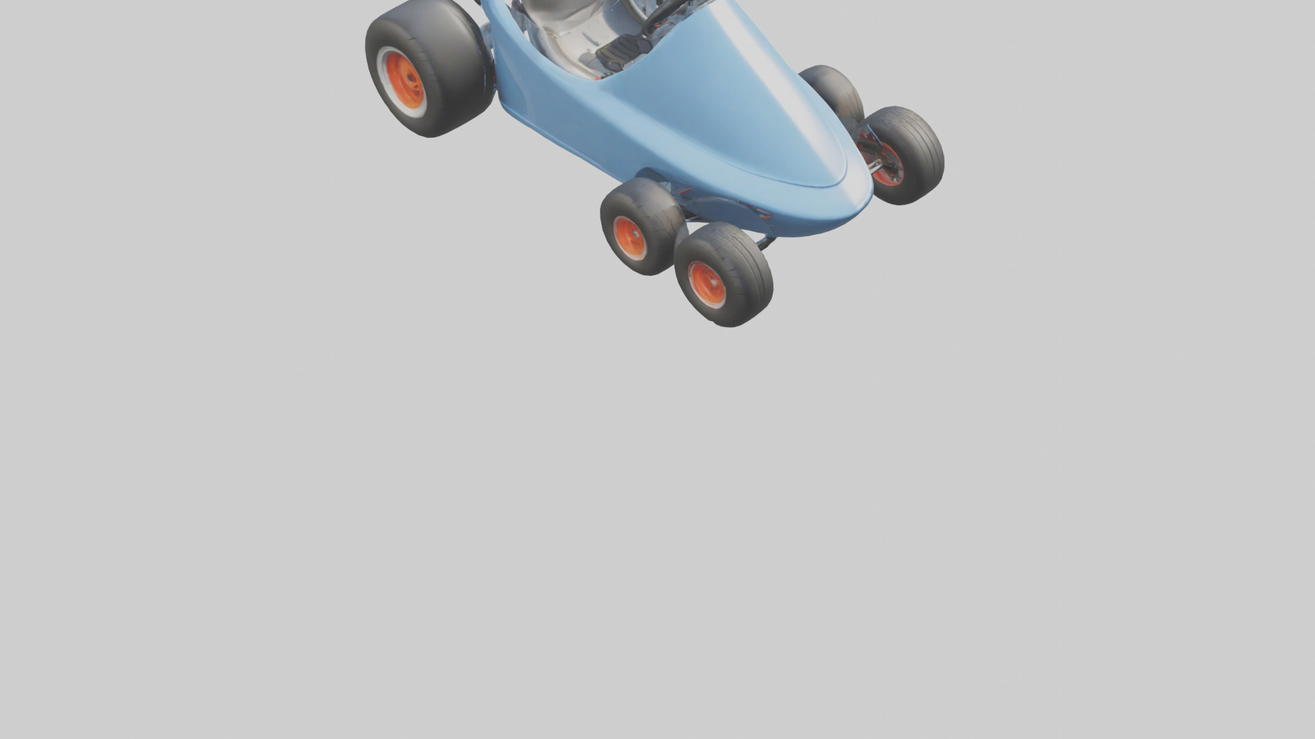 Cartoon GoKart model 3D model_6