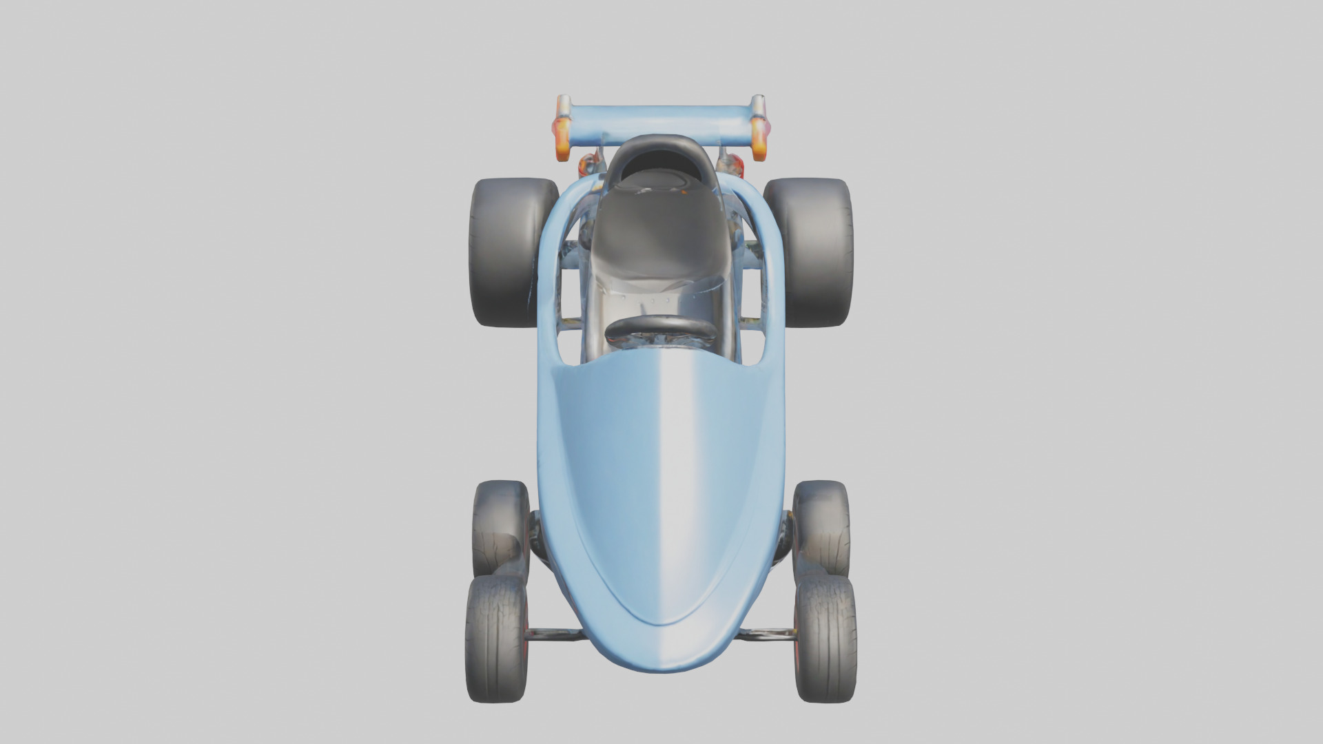 Cartoon GoKart model 3D model_16