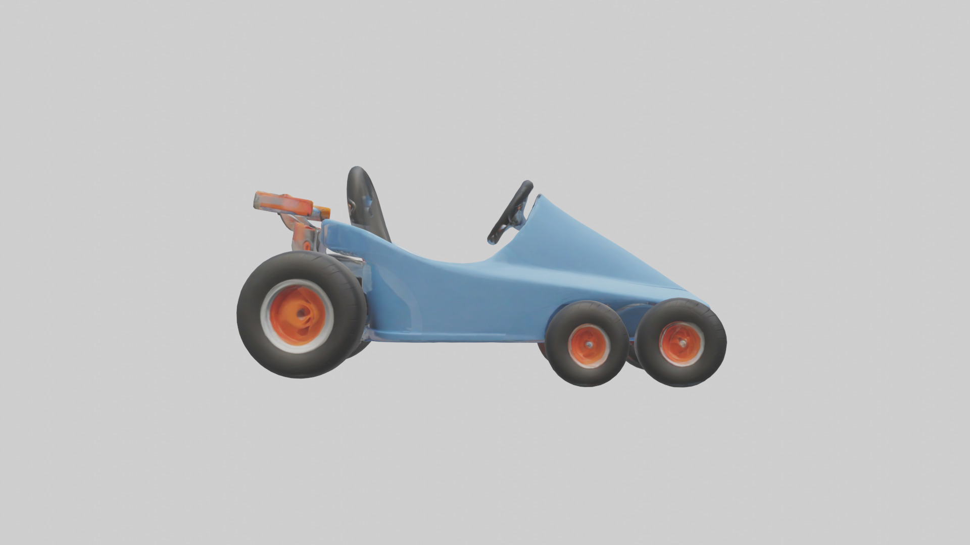 Cartoon GoKart model 3D model_13