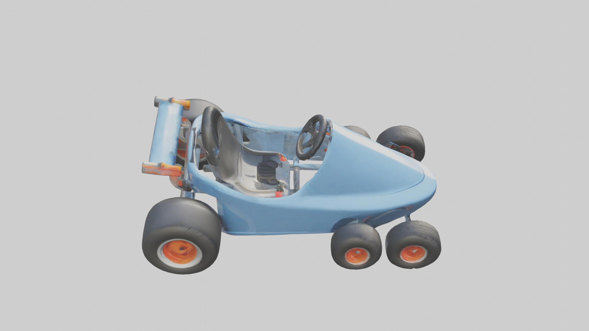 Cartoon GoKart model 3D model_18