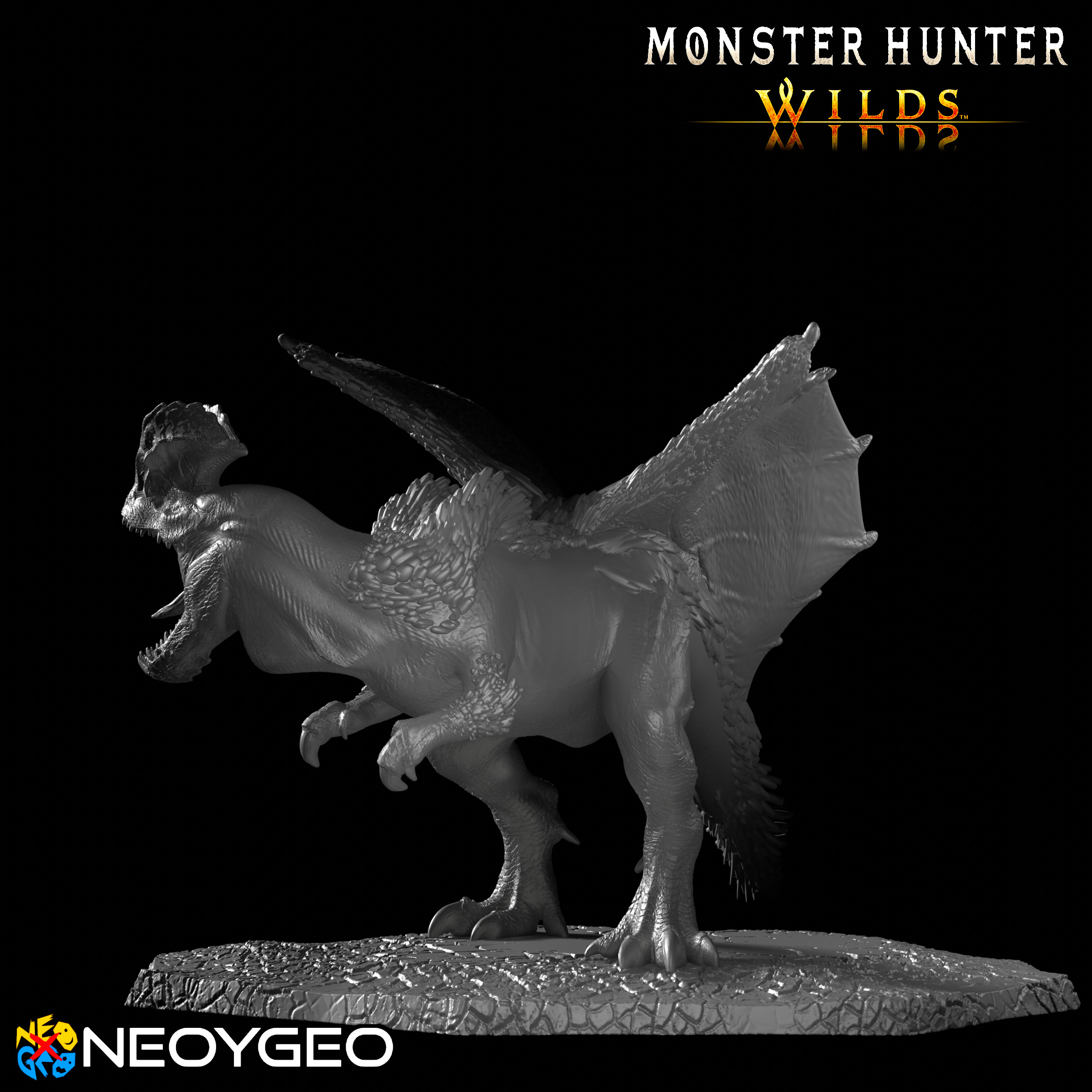 FULGUR ANJANATH - MONSTER HUNTER WILDS 3D print model_3