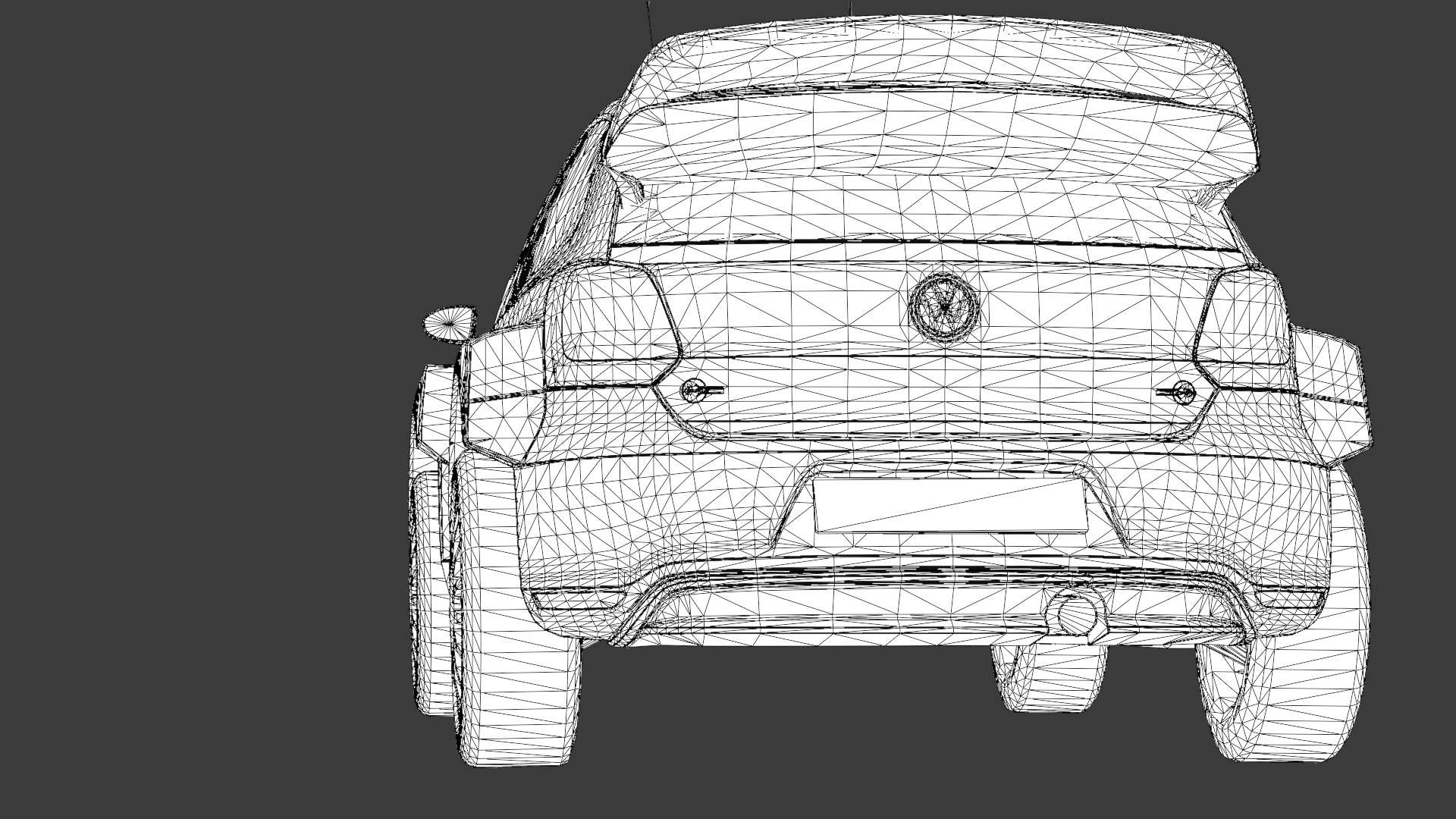  Volkswagen Polo R WRC 3D Model  High-Quality Detailed Design Low-poly 3D model_14