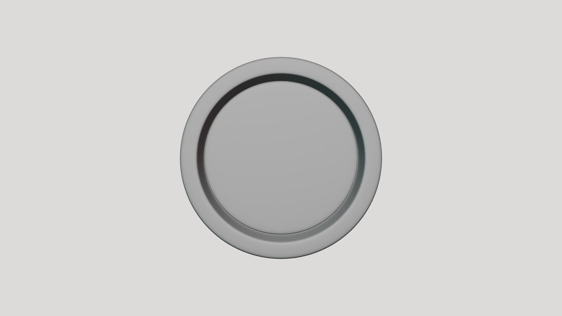 Basic Thermos Glass - Geometry Only No Textures No Materials 3D model_2