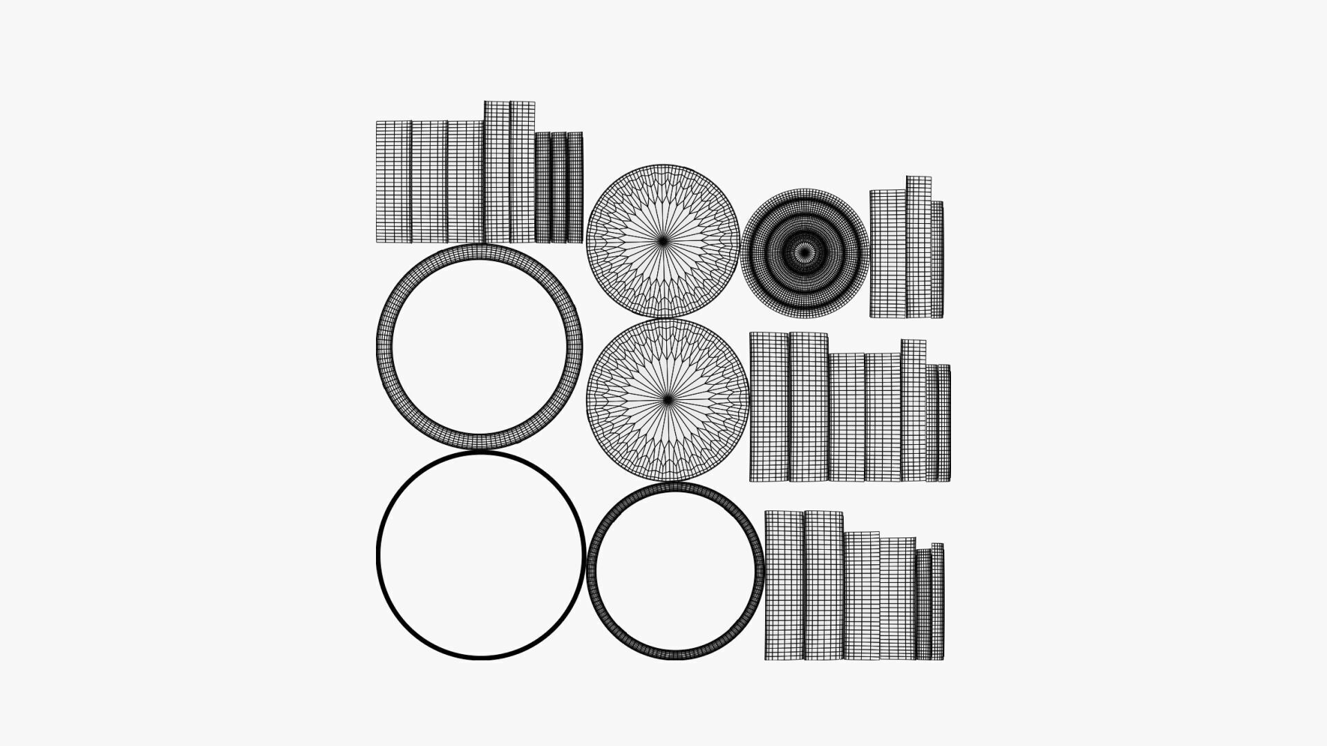 Basic Thermos Glass - Geometry Only No Textures No Materials 3D model_6