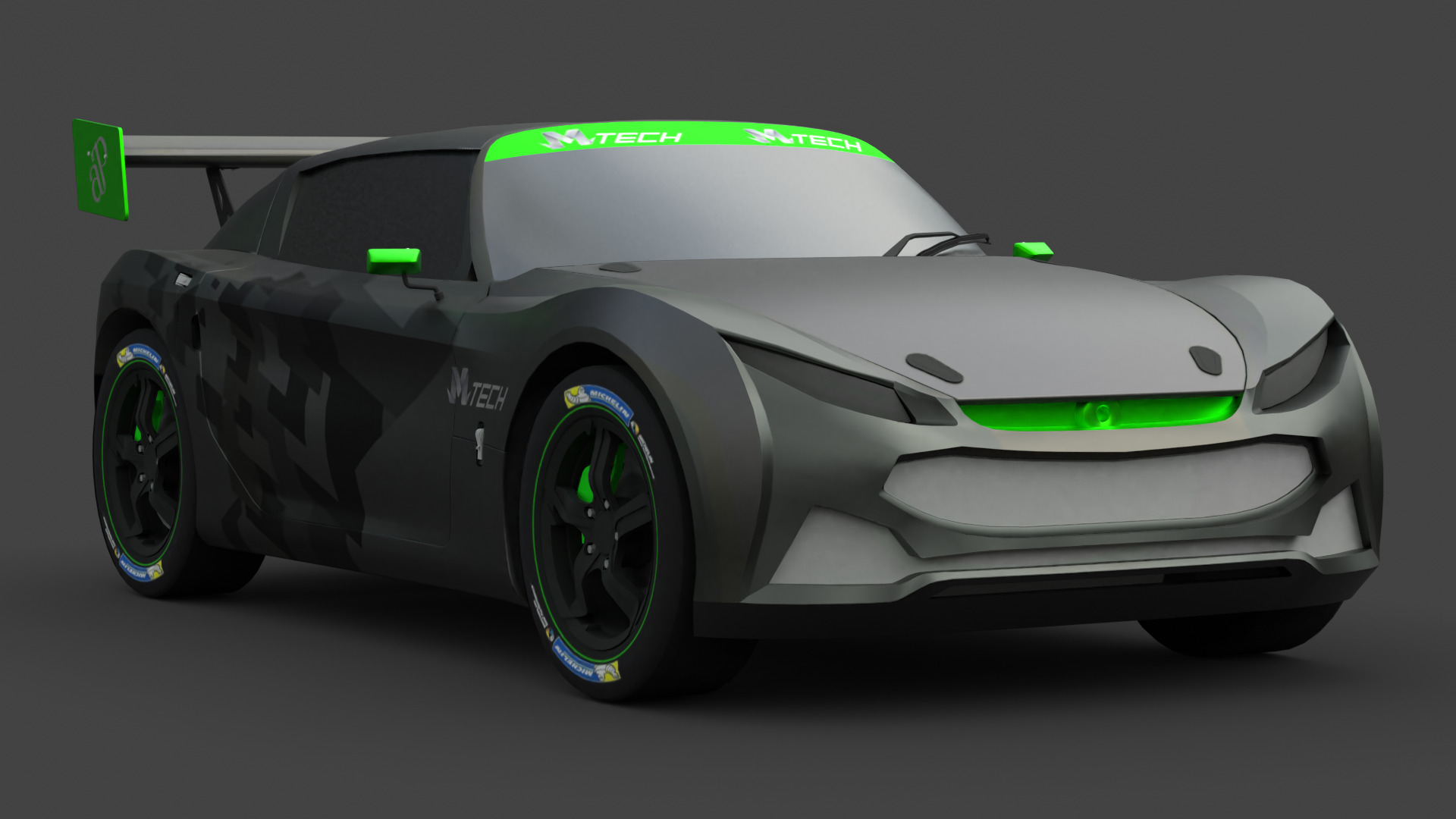 2018 Paris S62 3D Model High-Quality Luxury Car Game-Ready Low-poly 3D model_6