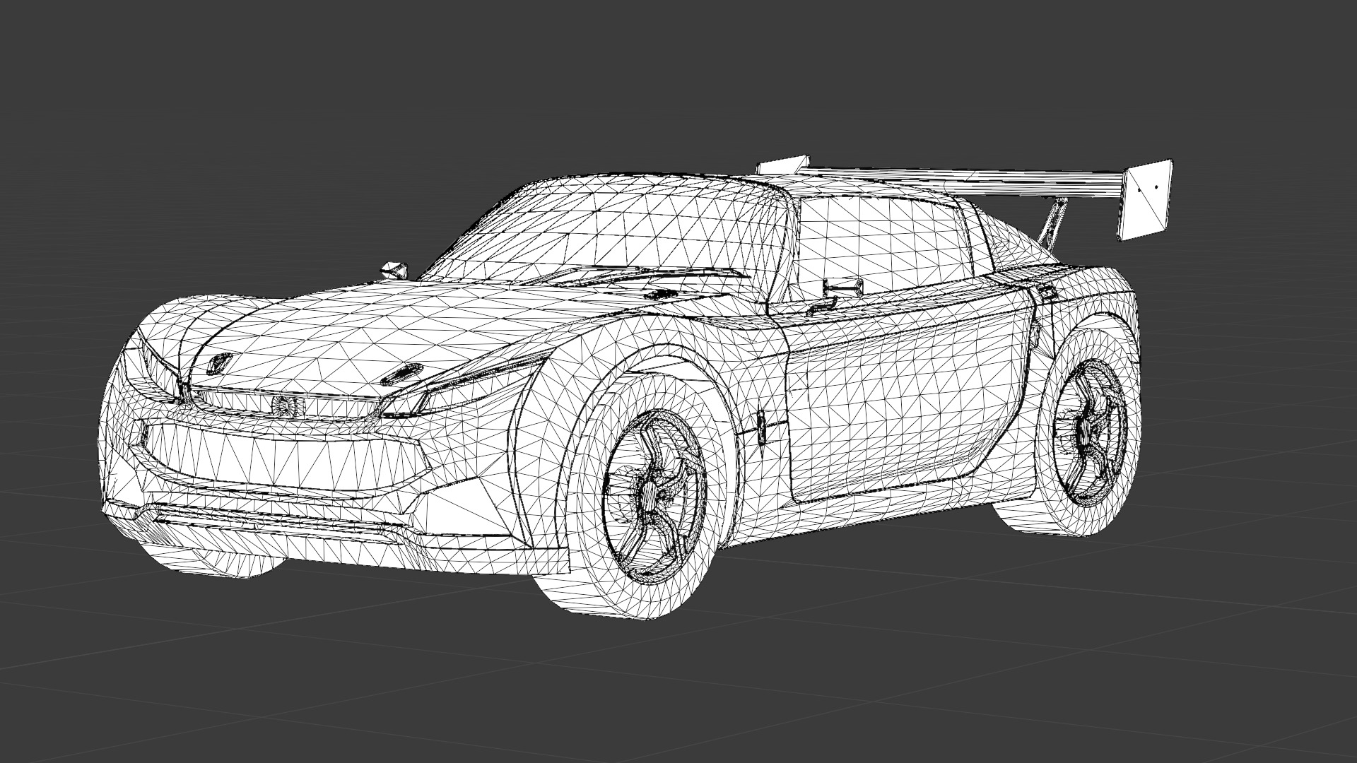 2018 Paris S62 3D Model High-Quality Luxury Car Game-Ready Low-poly 3D model_13