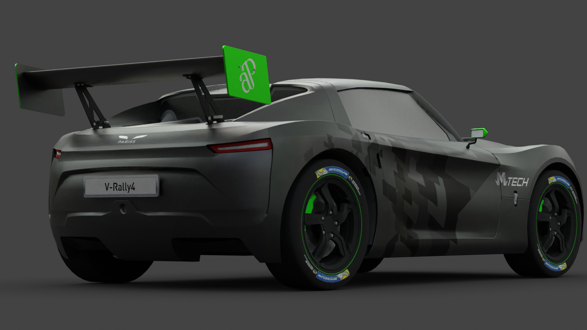 2018 Paris S62 3D Model High-Quality Luxury Car Game-Ready Low-poly 3D model_9