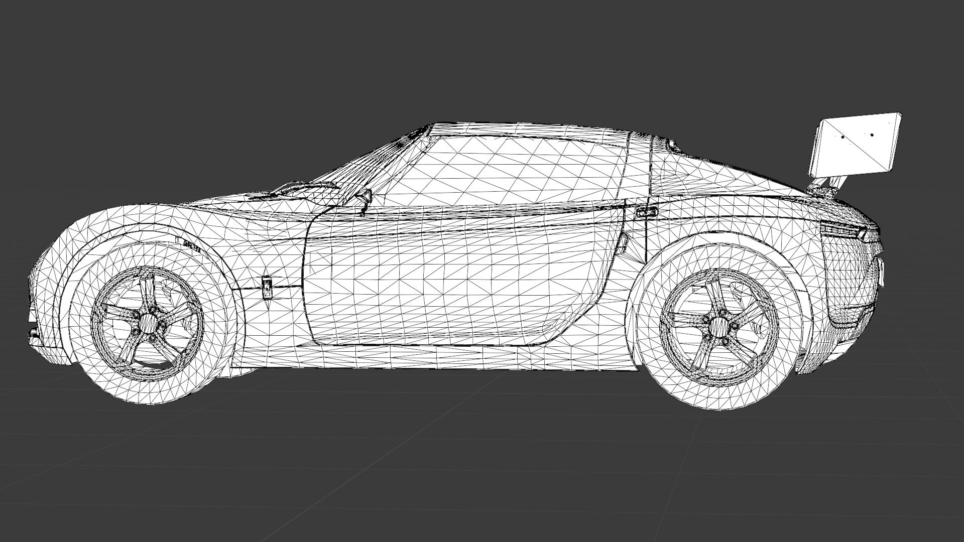 2018 Paris S62 3D Model High-Quality Luxury Car Game-Ready Low-poly 3D model_14