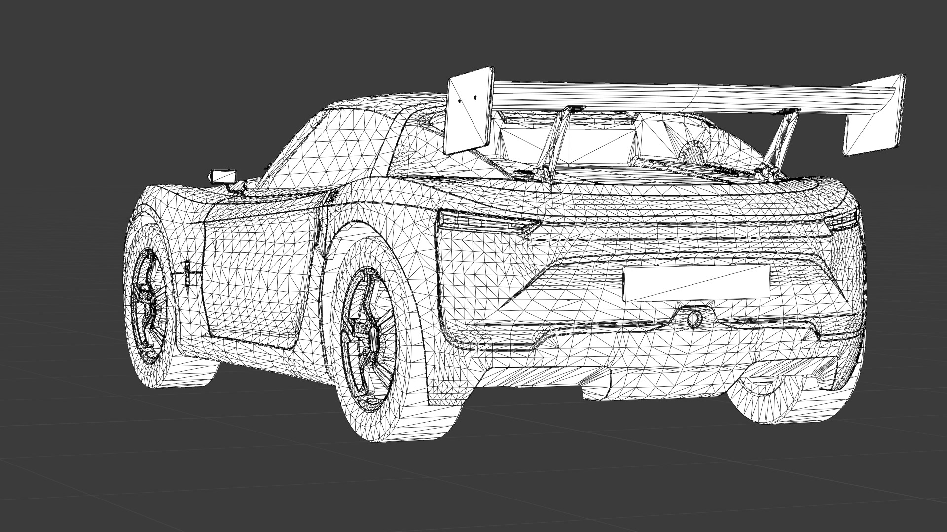 2018 Paris S62 3D Model High-Quality Luxury Car Game-Ready Low-poly 3D model_15