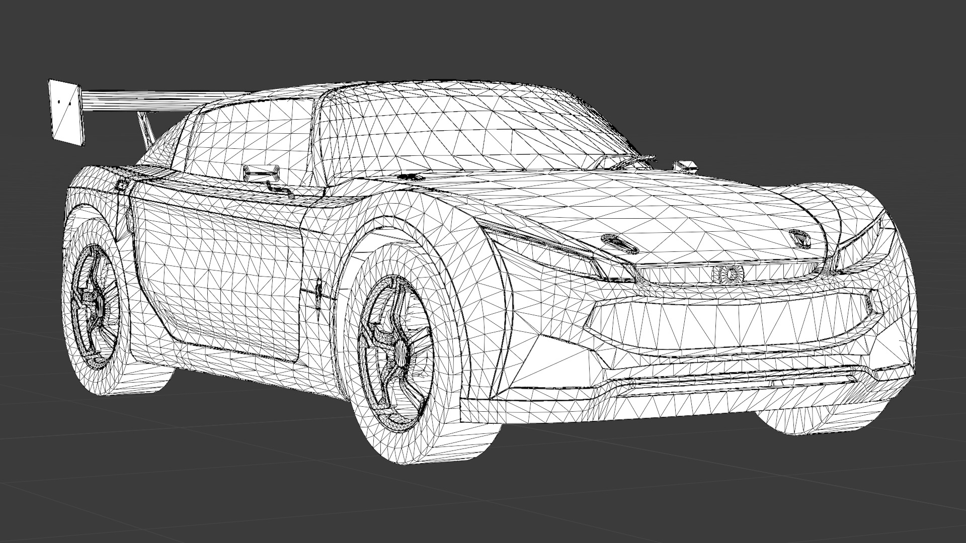 2018 Paris S62 3D Model High-Quality Luxury Car Game-Ready Low-poly 3D model_17