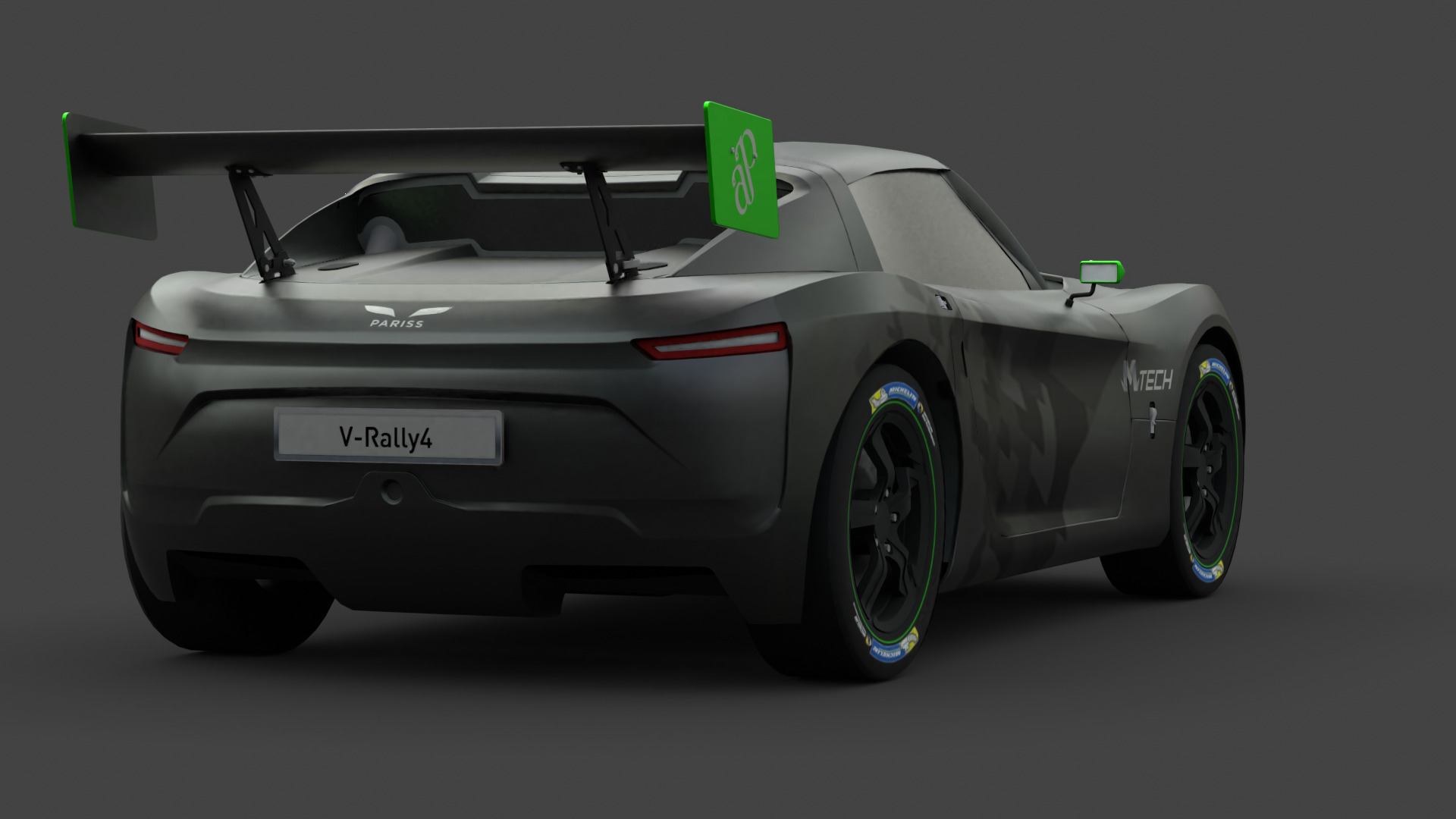 2018 Paris S62 3D Model High-Quality Luxury Car Game-Ready Low-poly 3D model_5