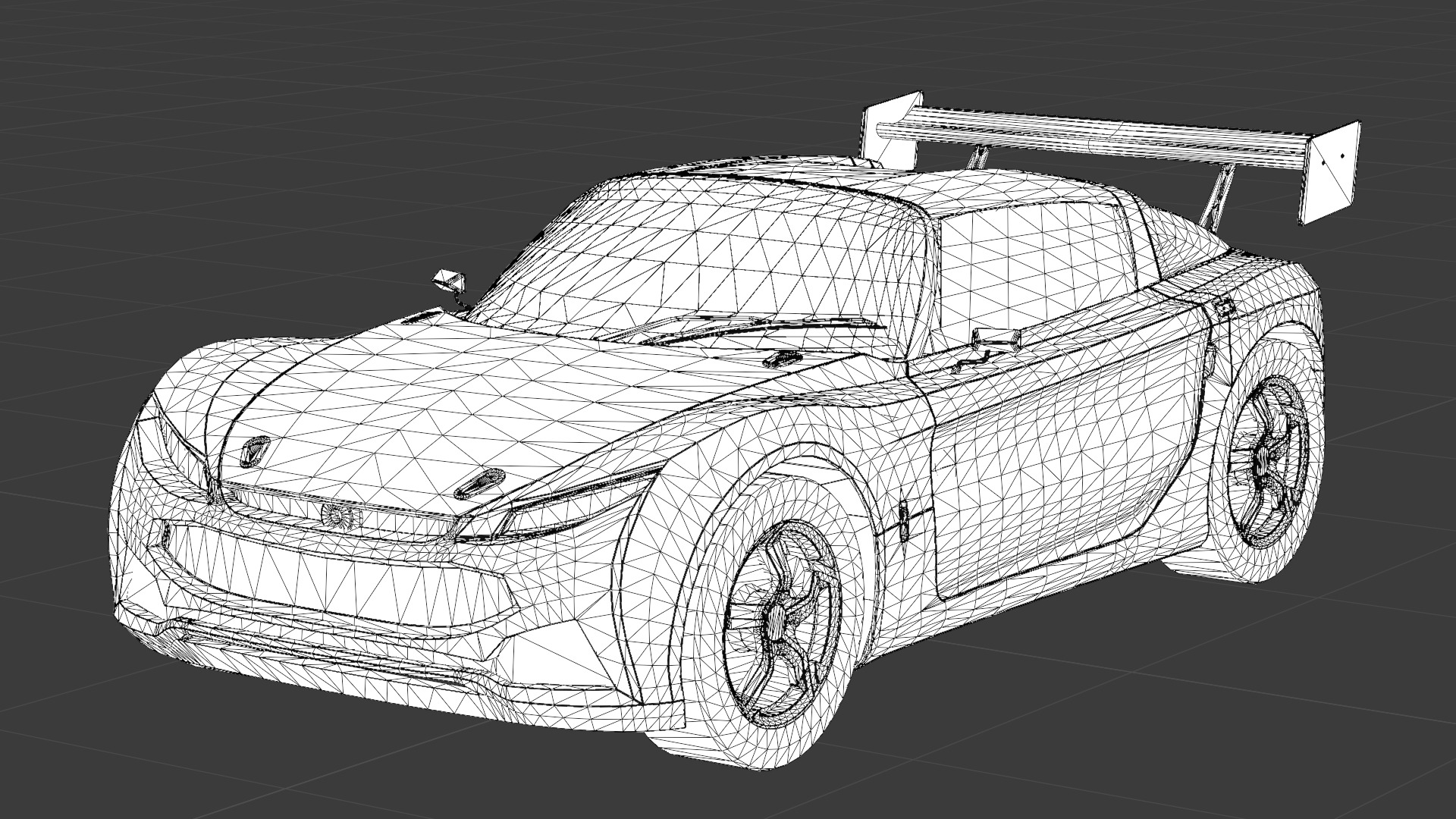 2018 Paris S62 3D Model High-Quality Luxury Car Game-Ready Low-poly 3D model_11