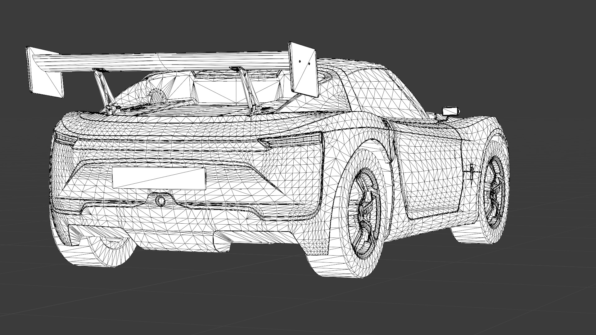 2018 Paris S62 3D Model High-Quality Luxury Car Game-Ready Low-poly 3D model_16