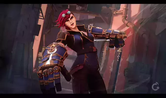 Vi Enforcer Arcane Series with Gauntlet