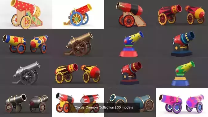 Circus Cannon Collection 