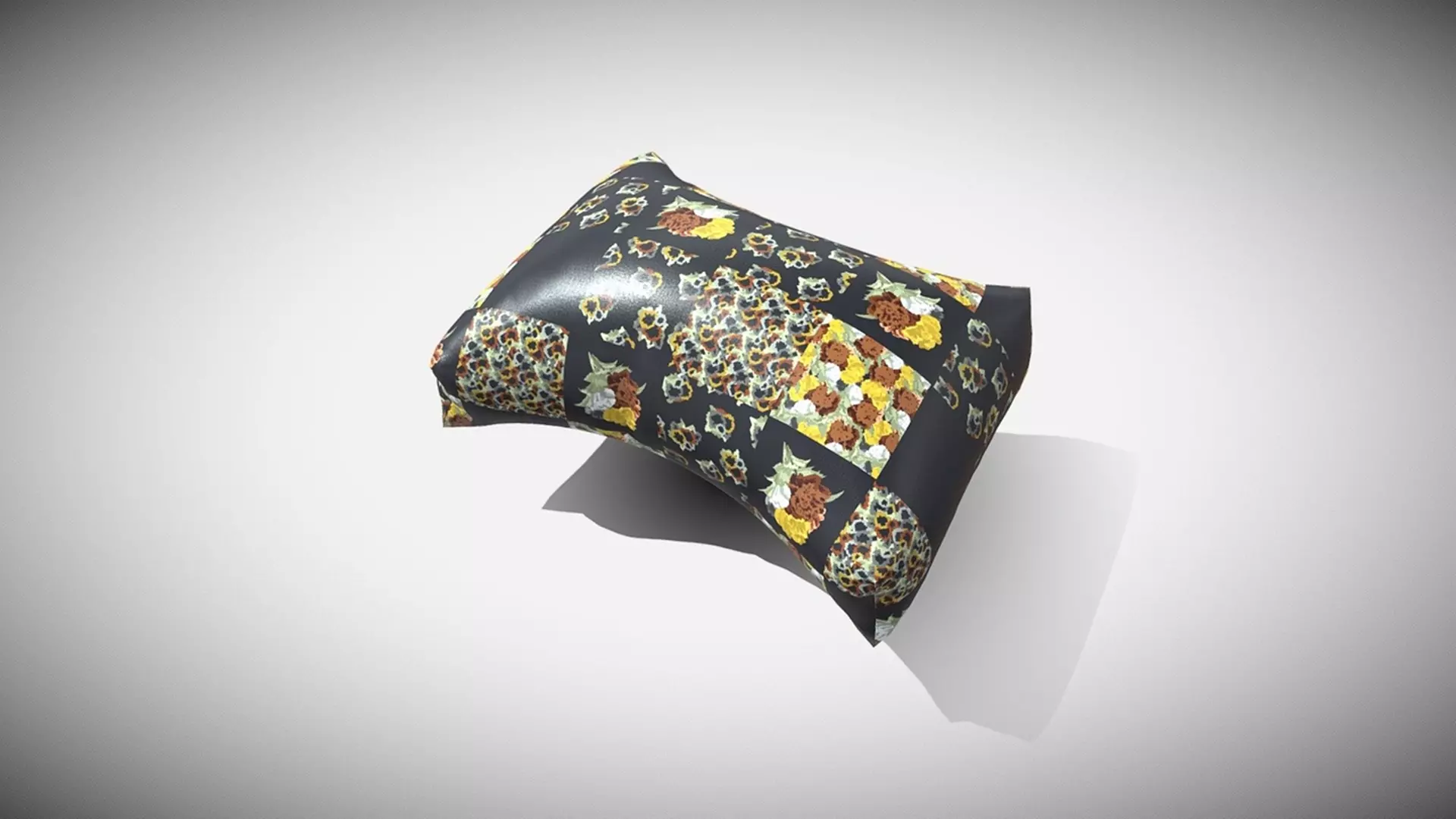 Cushion In Low Poly Low-poly 3D model_0