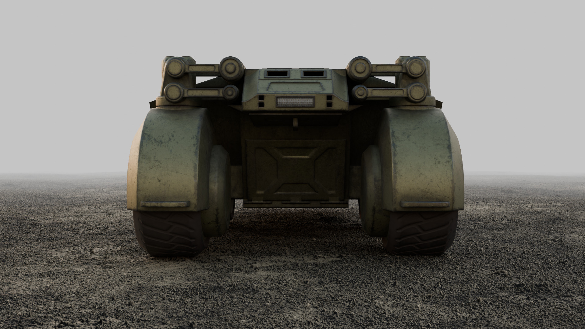 APC - RAZORBACK Low-poly 3D model_3