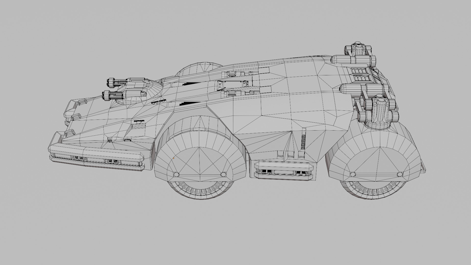 APC - RAZORBACK Low-poly 3D model_14