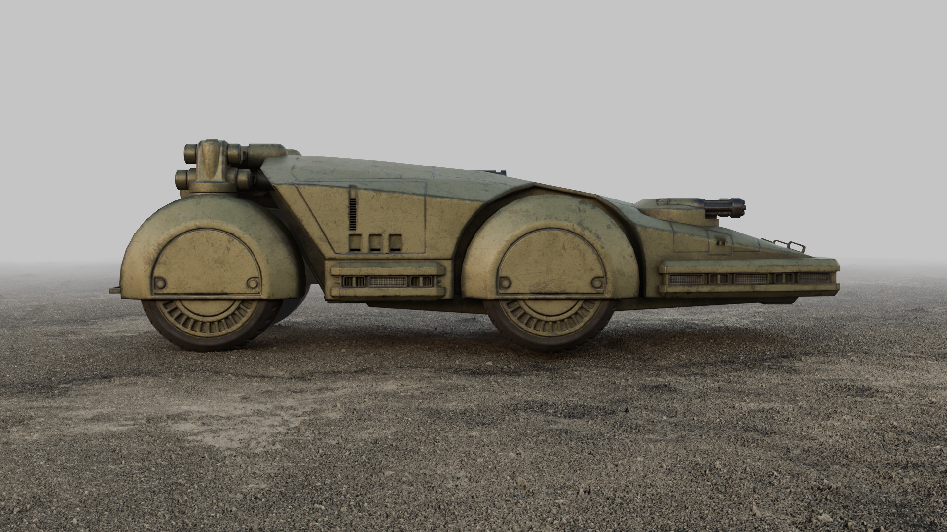 APC - RAZORBACK Low-poly 3D model_5