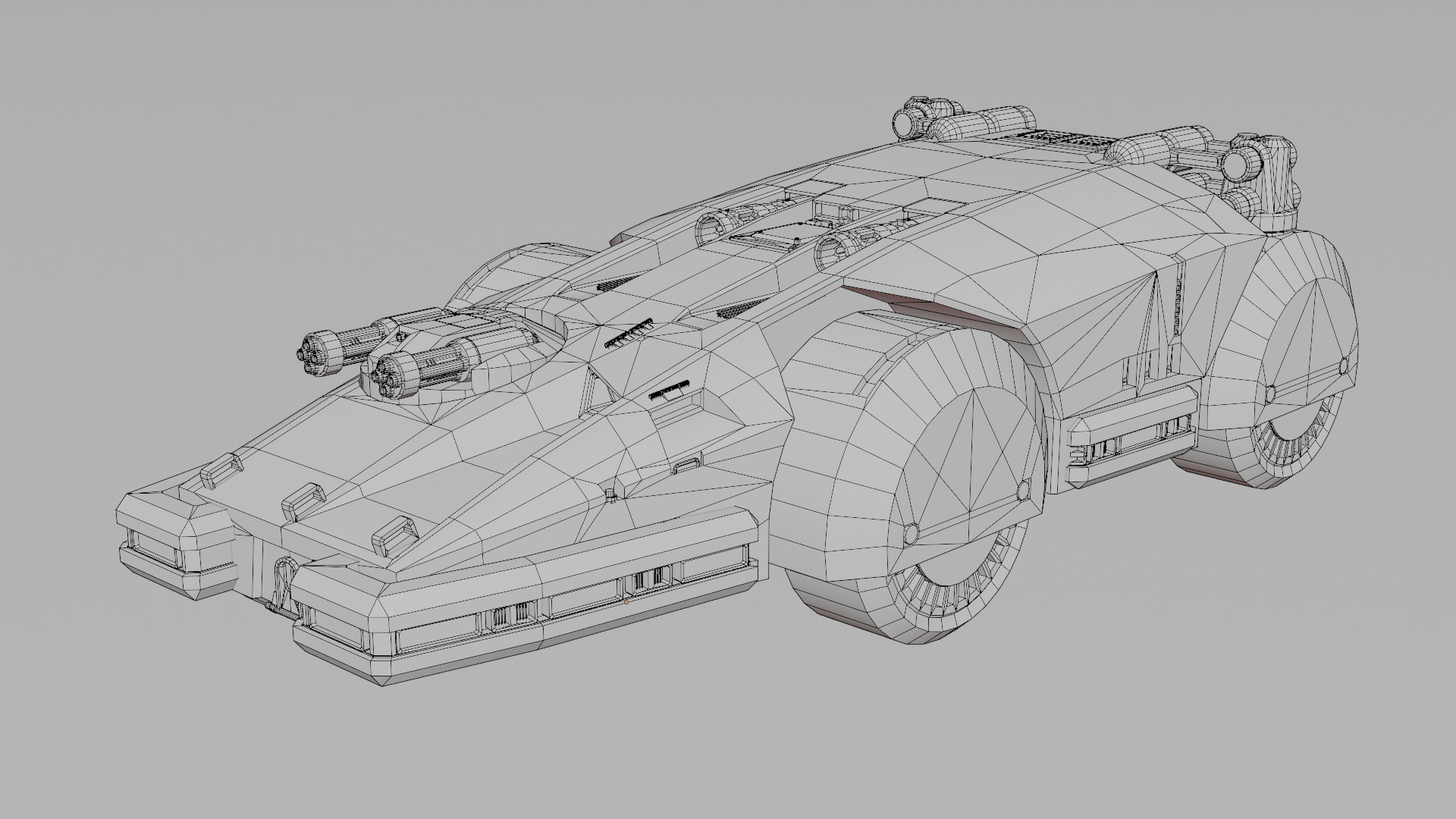 APC - RAZORBACK Low-poly 3D model_13