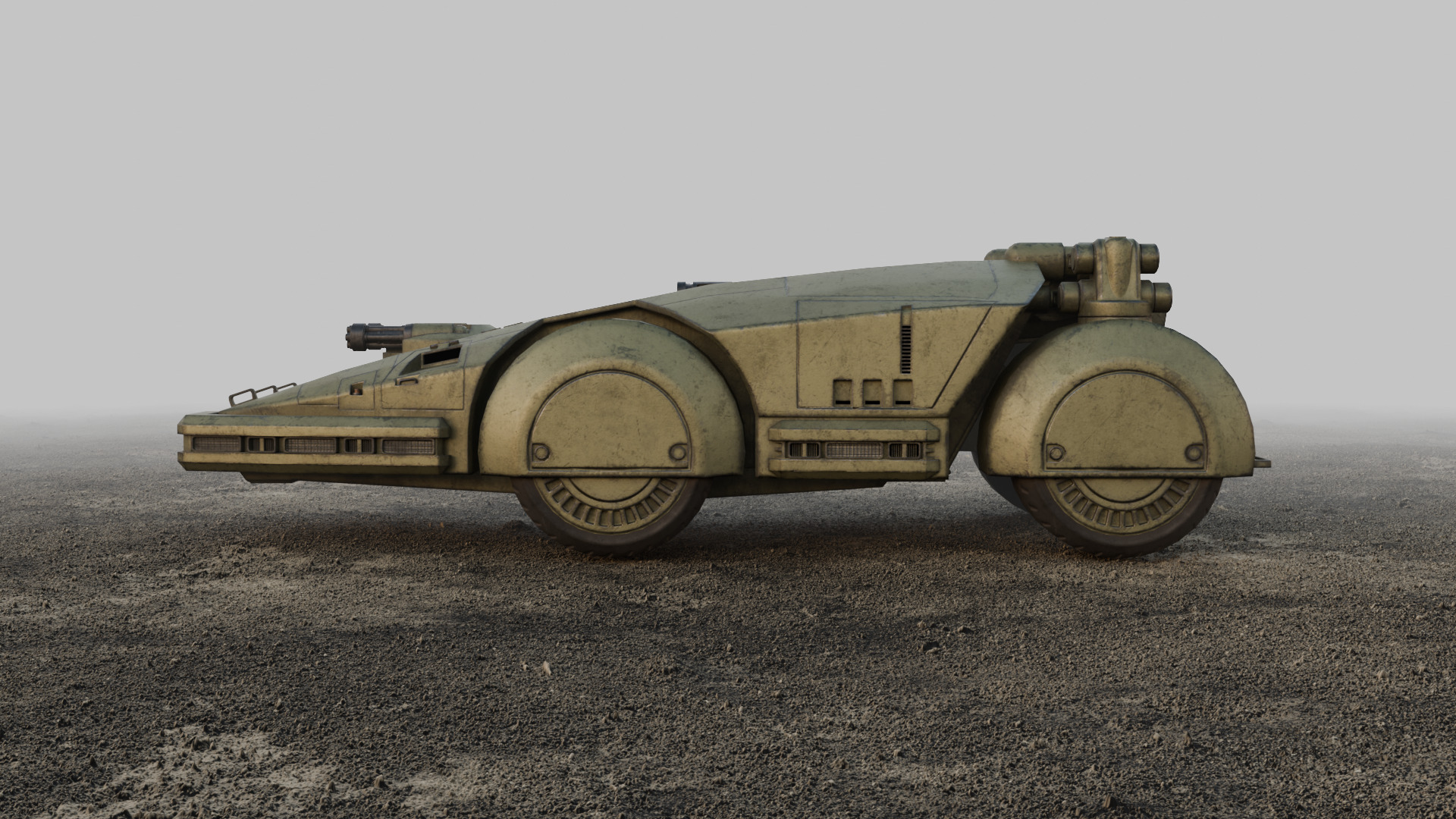 APC - RAZORBACK Low-poly 3D model_1