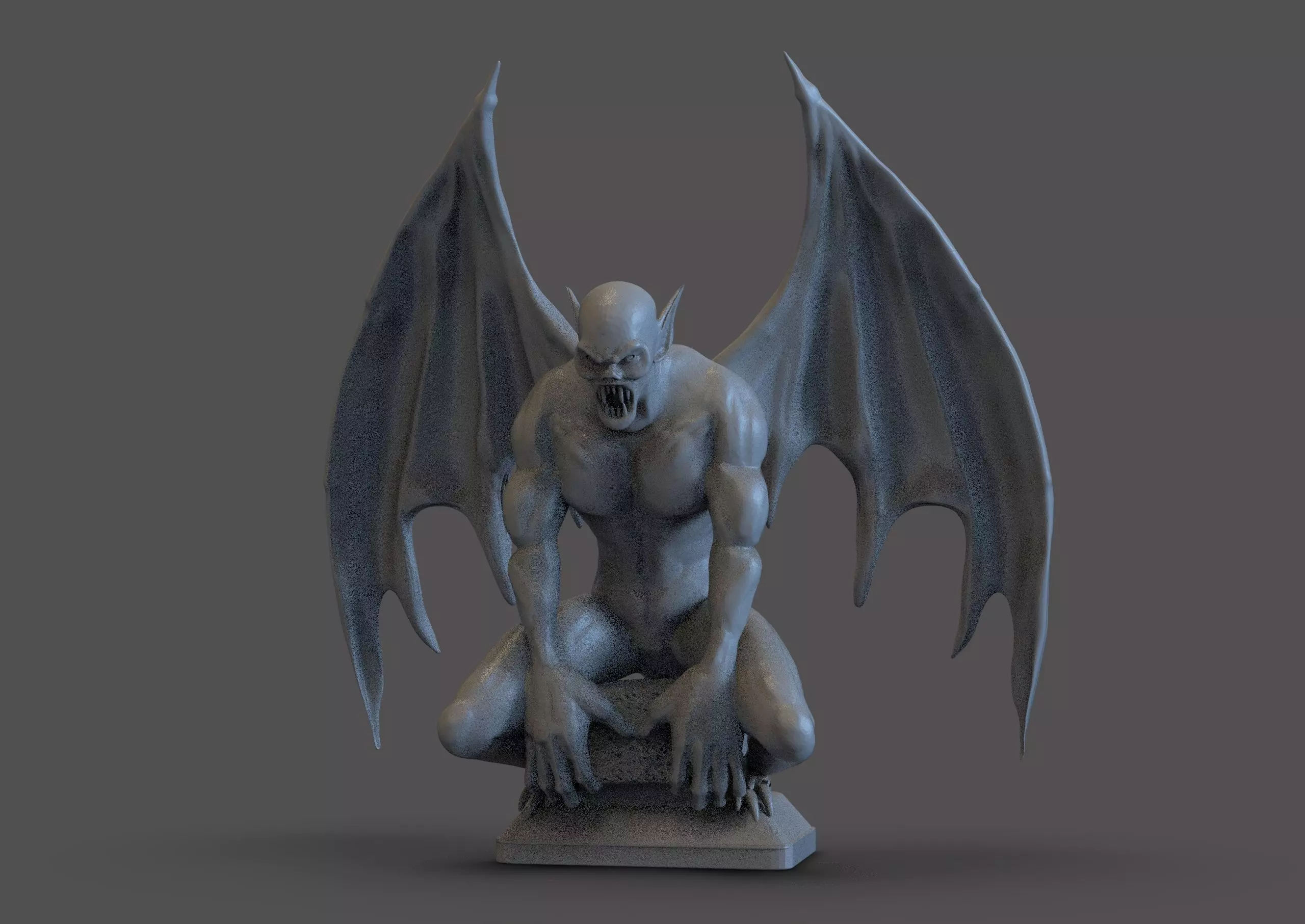 Gargoyle 3D print model_0