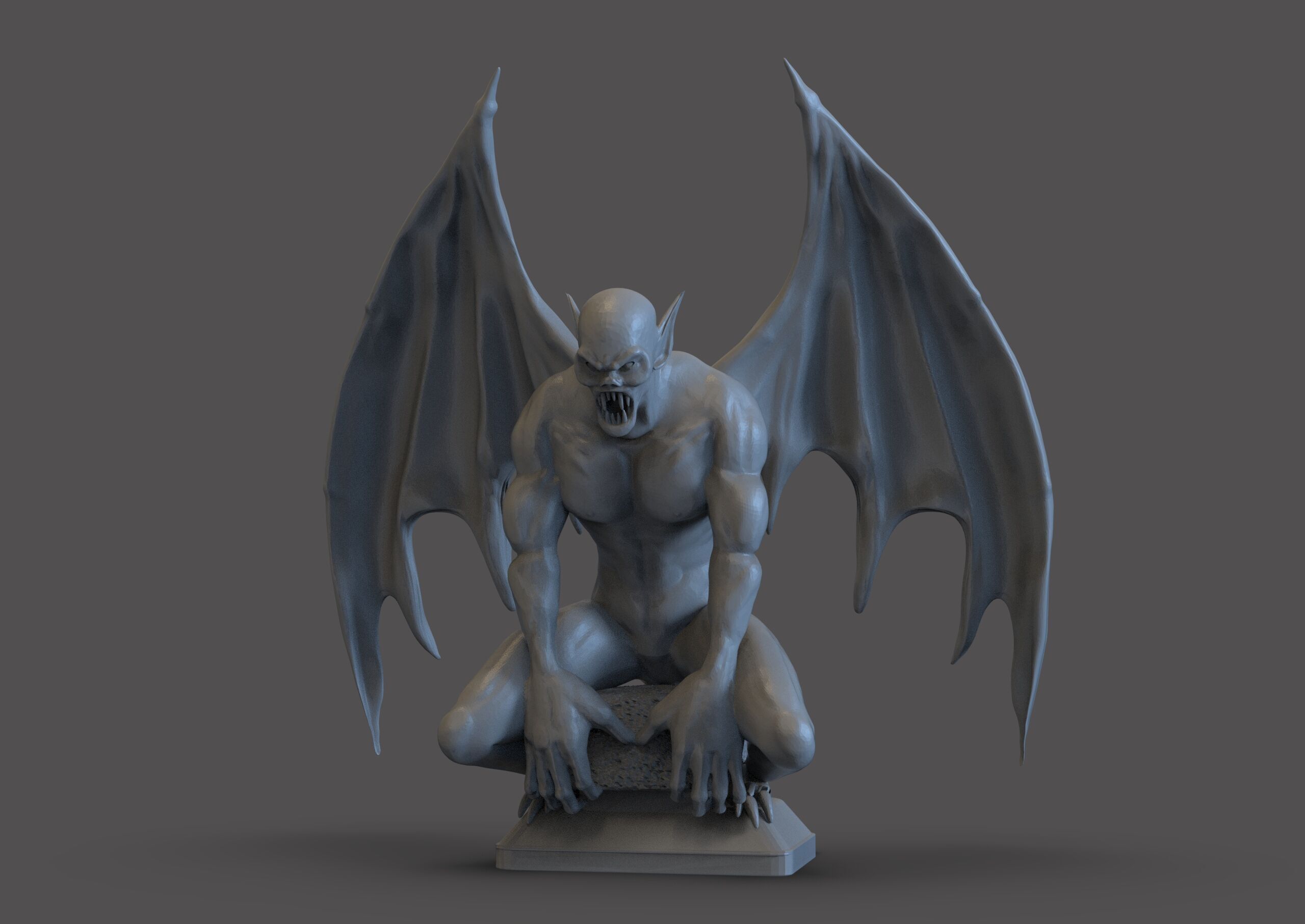 Gargoyle 3D print model_1