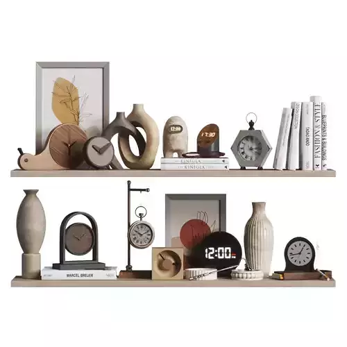 Decorative Set 19 - Clock collection