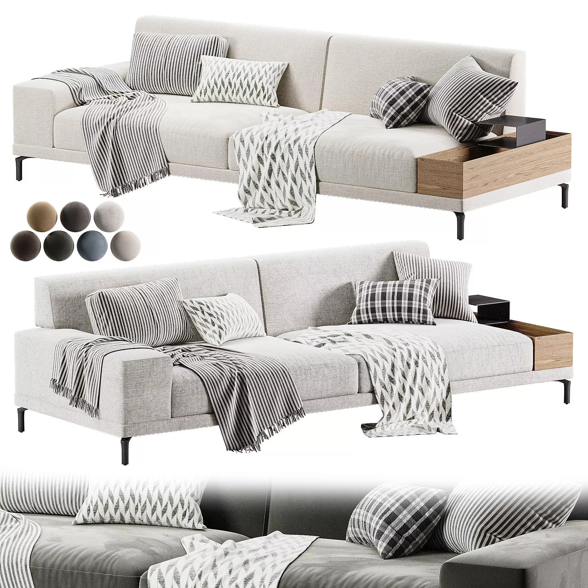 blake sofa Ditreitalia 3D model