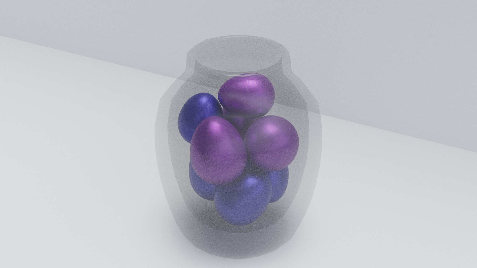 easter eggs candy Low-poly 3D model_1