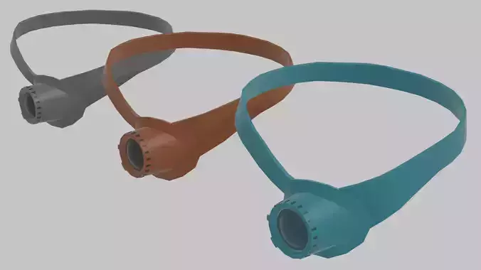 LOW-POLY SCI-FI GLASSES 3 PAIR