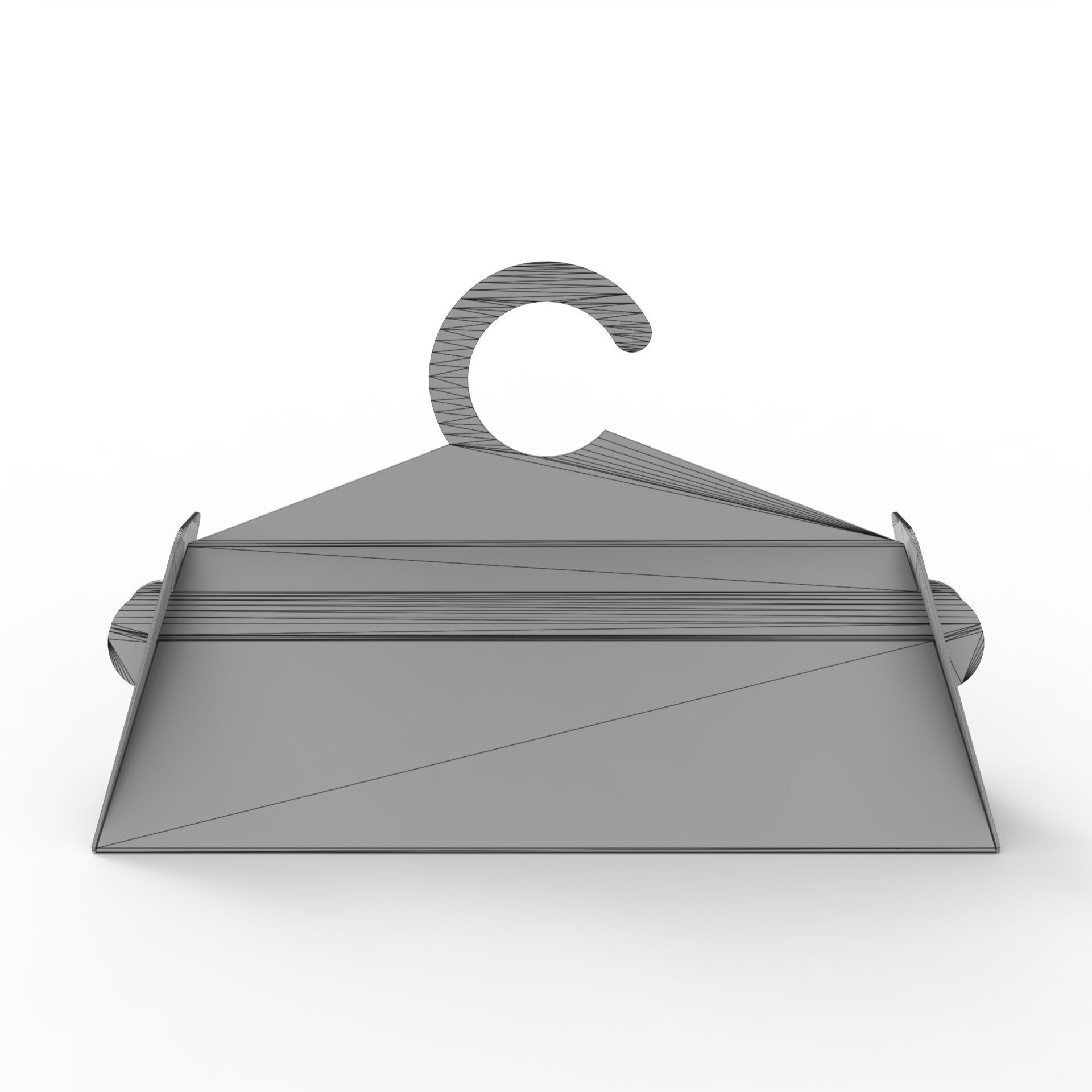 Clothes Hanger Shaped Box Wrap for Packaging and Gift Wrapping Texture_4