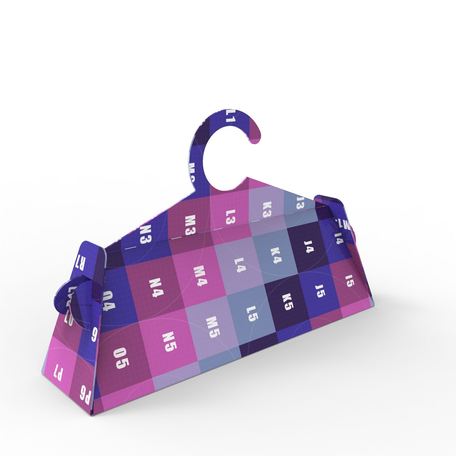 Clothes Hanger Shaped Box Wrap for Packaging and Gift Wrapping Texture_6