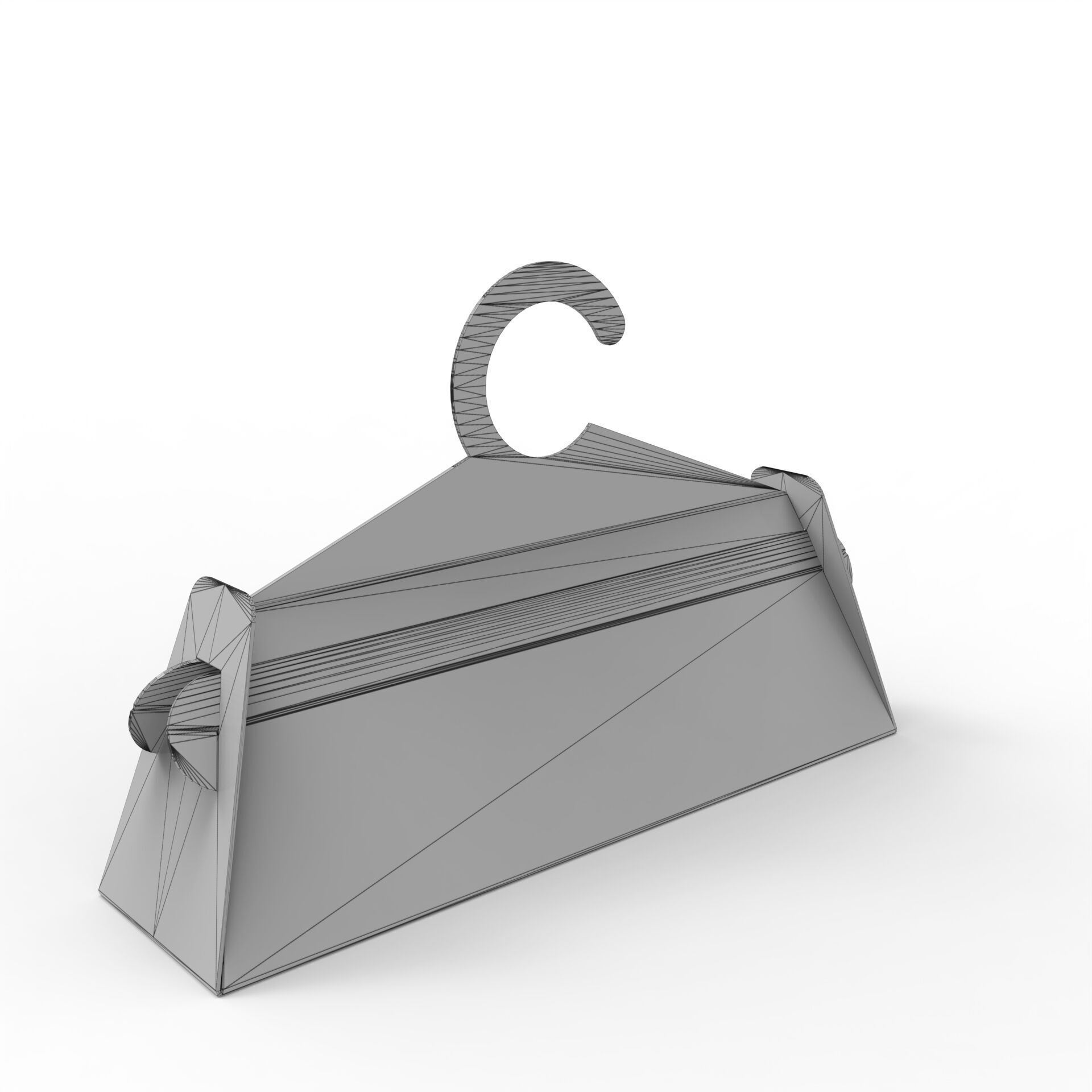 Clothes Hanger Shaped Box Wrap for Packaging and Gift Wrapping Texture_3