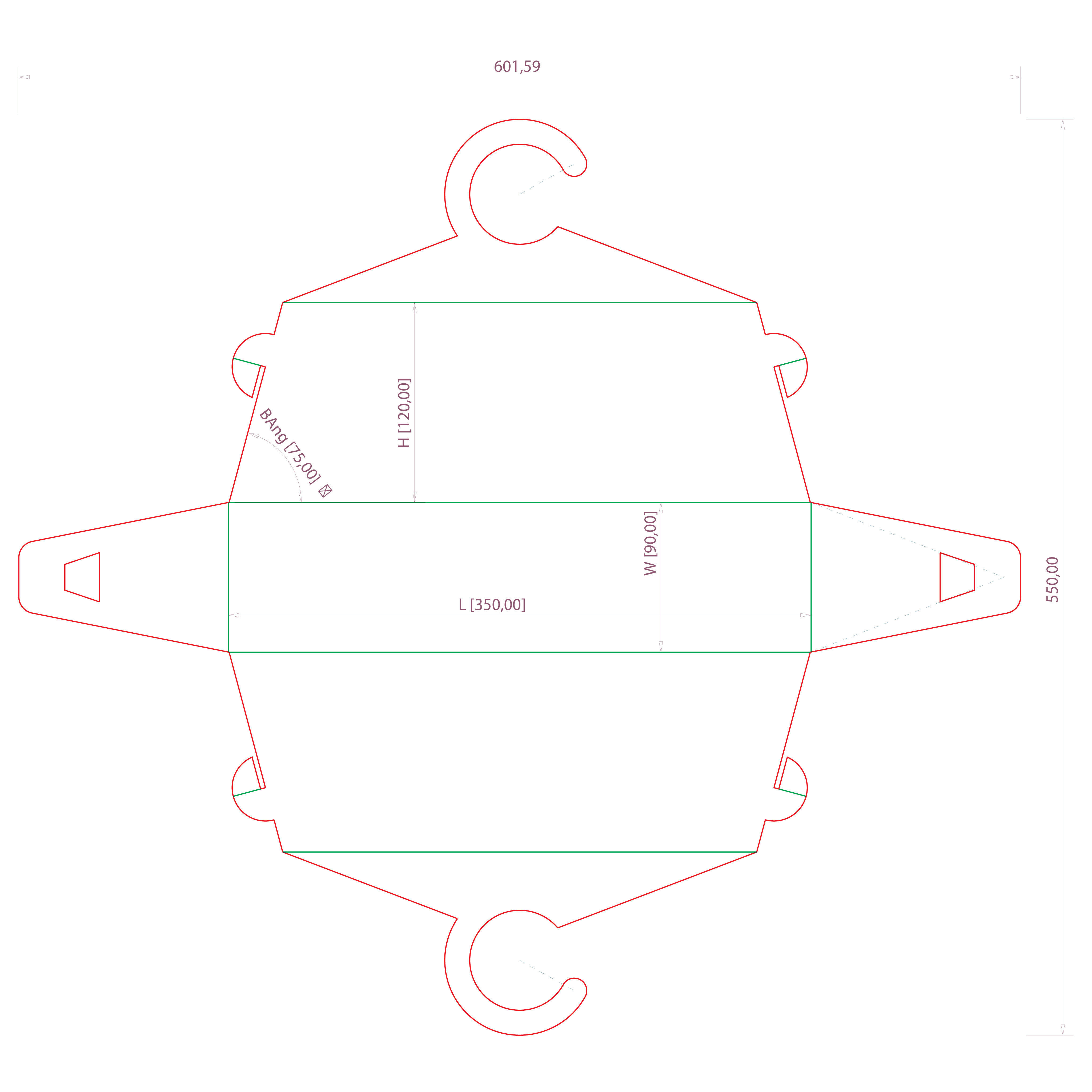 Clothes Hanger Shaped Box Wrap for Packaging and Gift Wrapping Texture_10