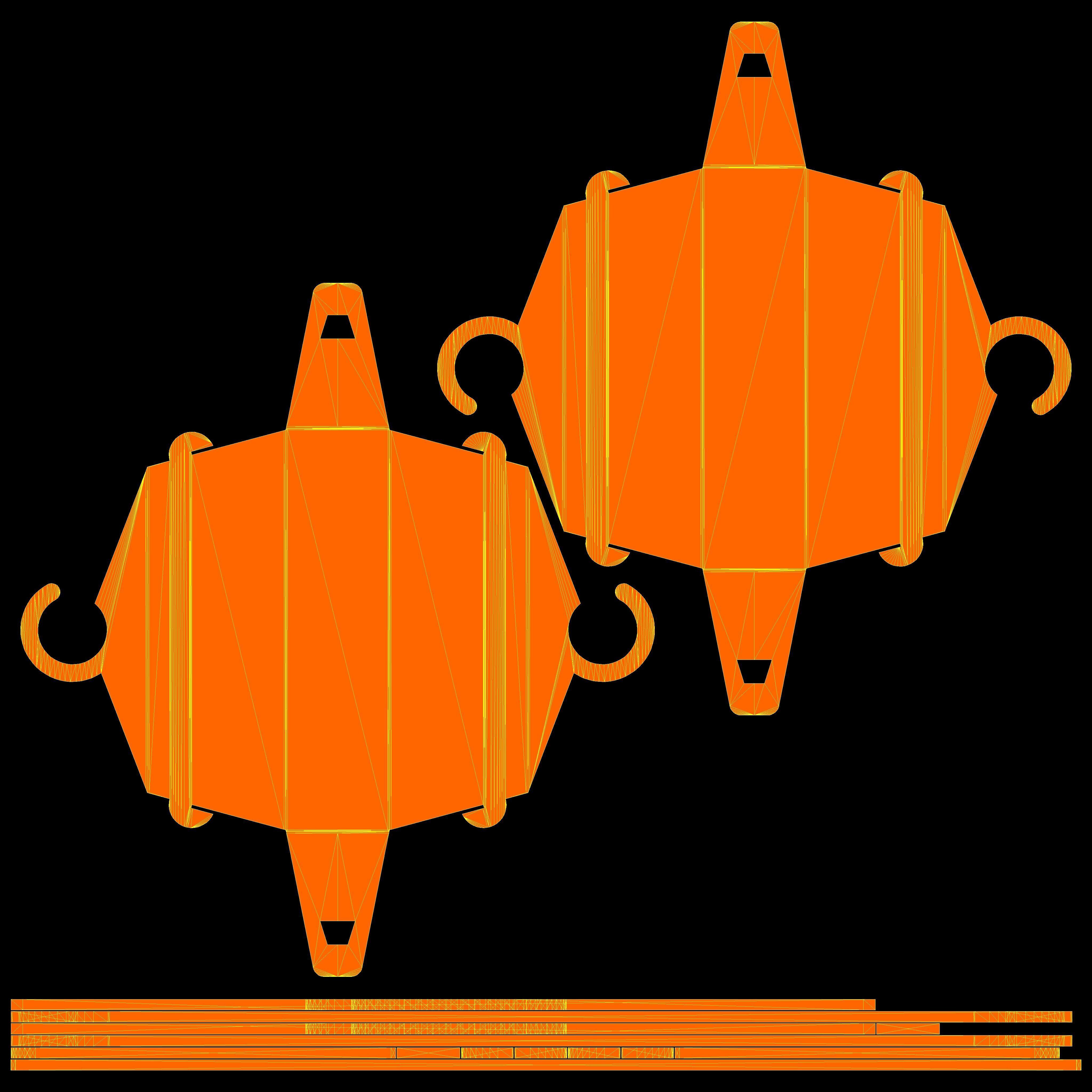 Clothes Hanger Shaped Box Wrap for Packaging and Gift Wrapping Texture_9