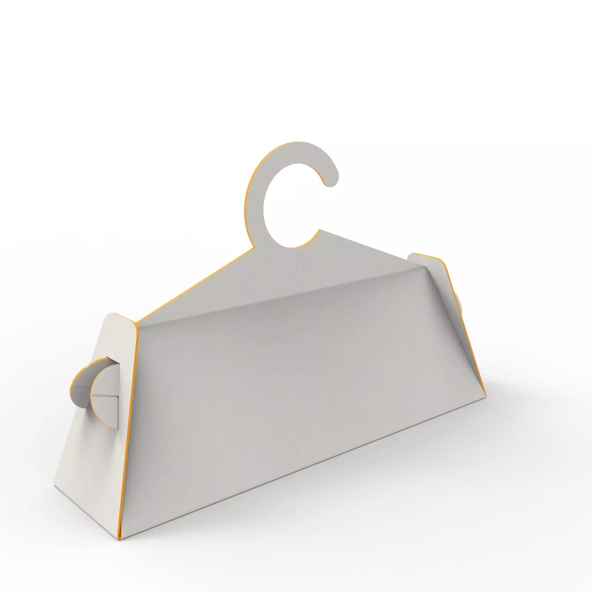 Clothes Hanger Shaped Box Wrap for Packaging and Gift Wrapping Texture_0