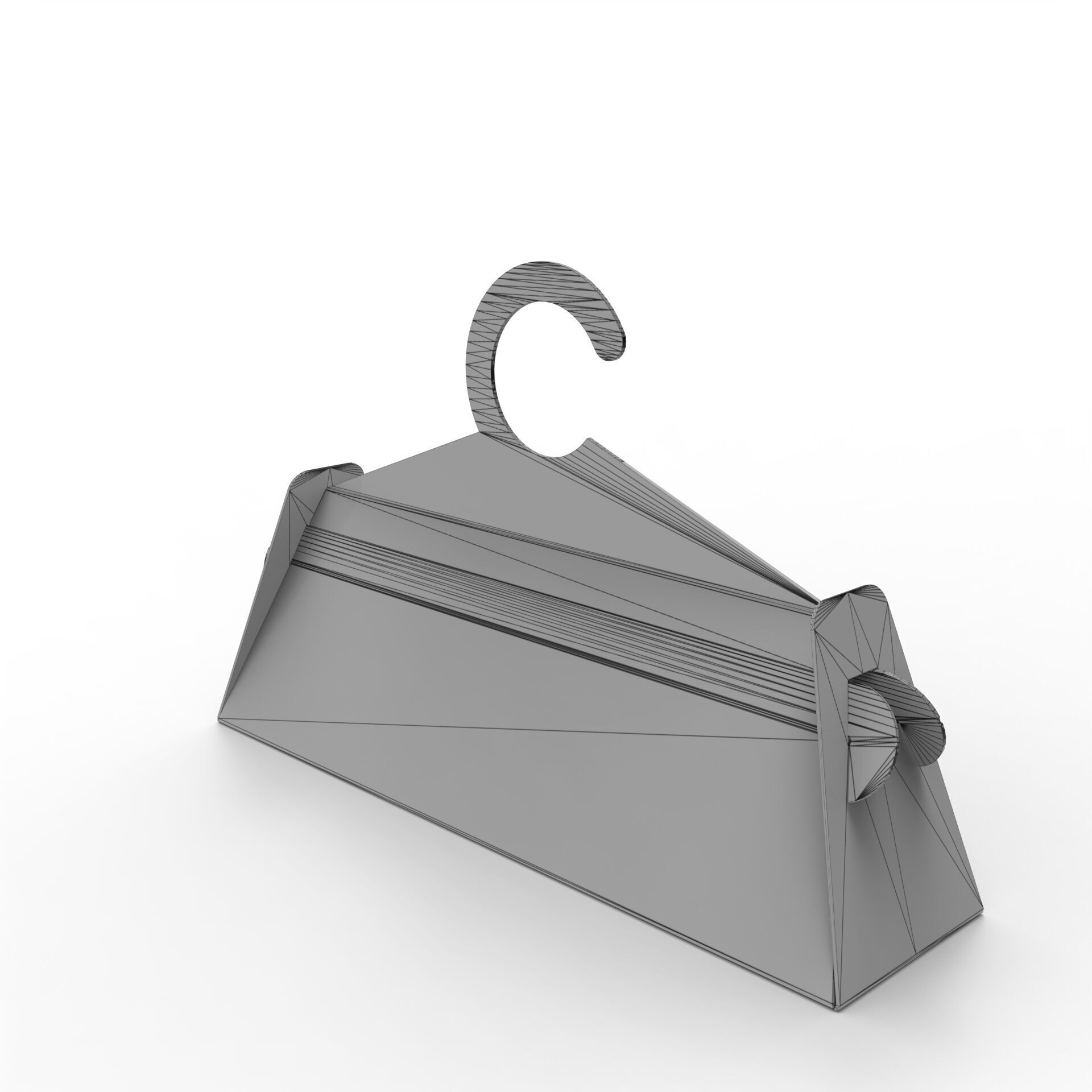 Clothes Hanger Shaped Box Wrap for Packaging and Gift Wrapping Texture_5
