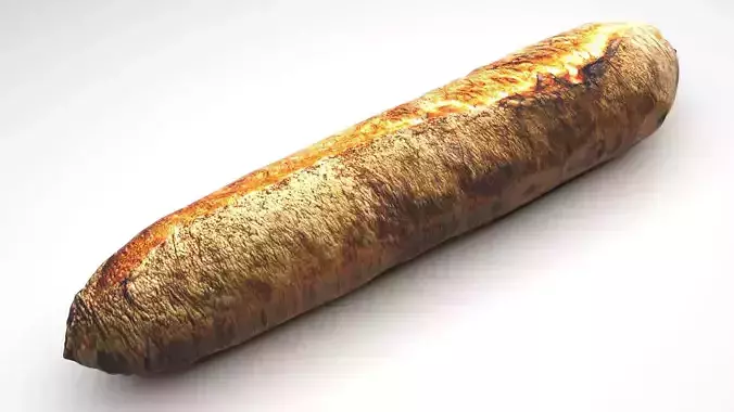 Baguette 3D model