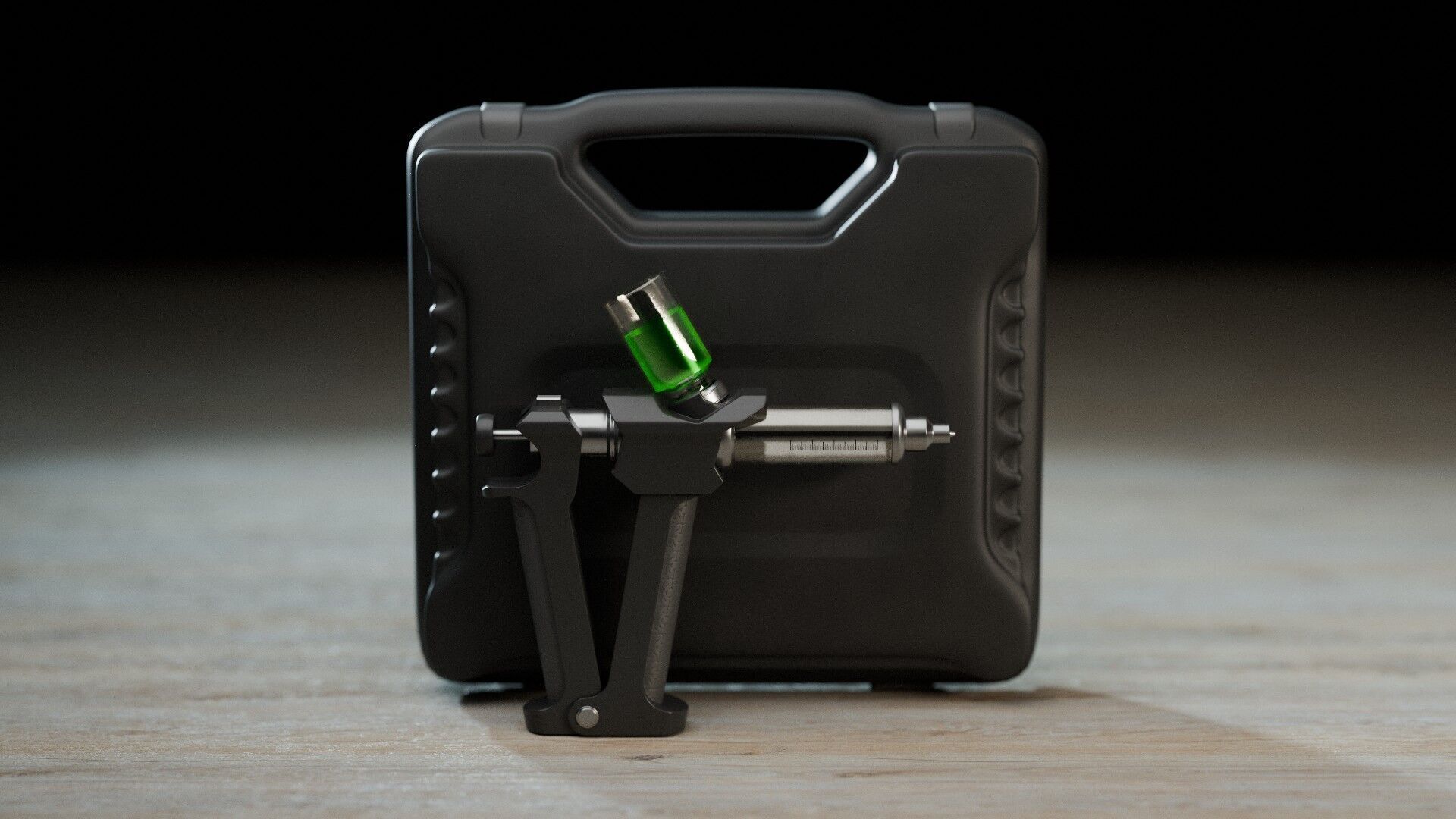 serum injection kit Low-poly 3D model_5