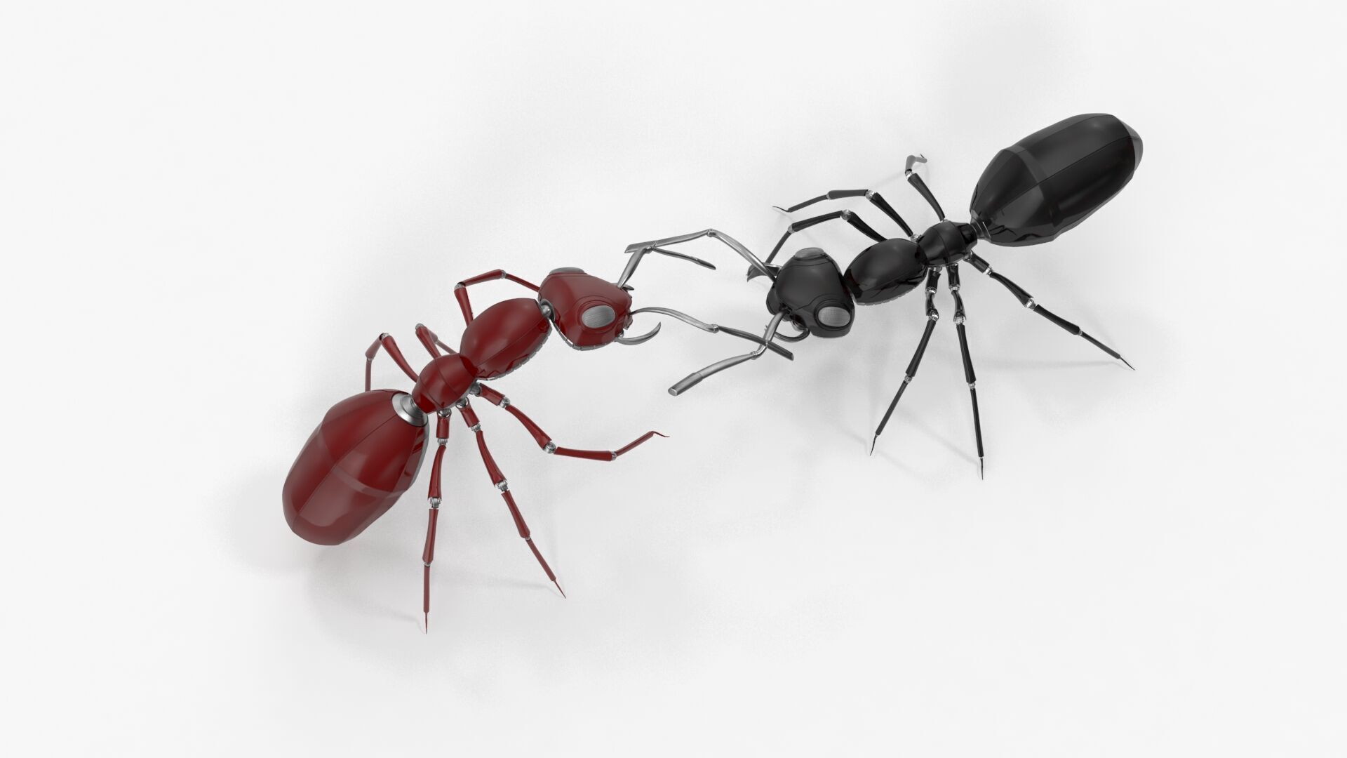 Robot ants 3D model_4