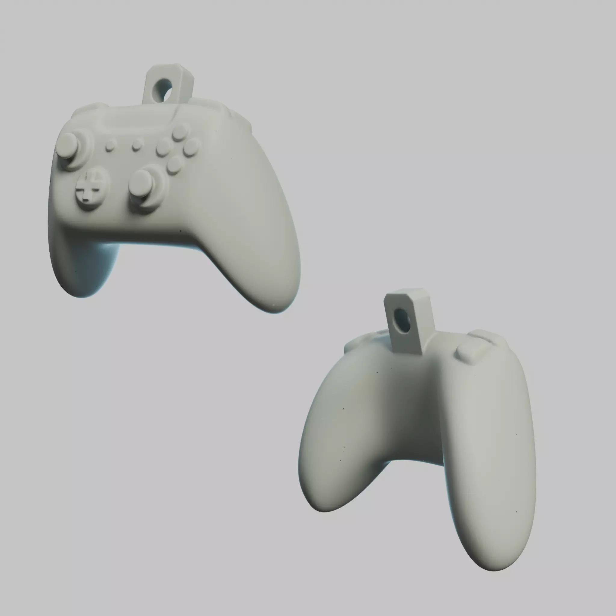 Controler Key Chain Pendants 3D print model_4