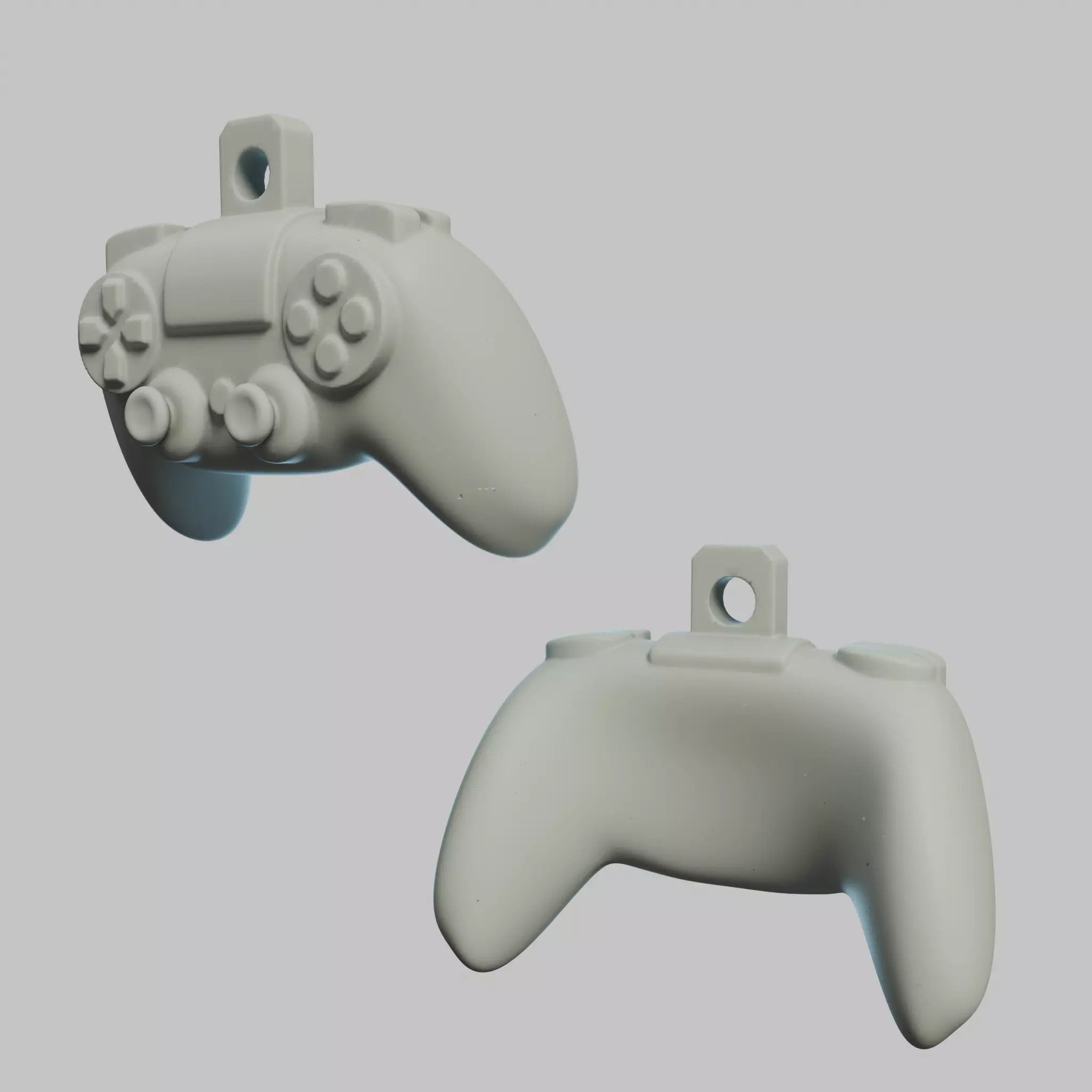 Controler Key Chain Pendants 3D print model_2