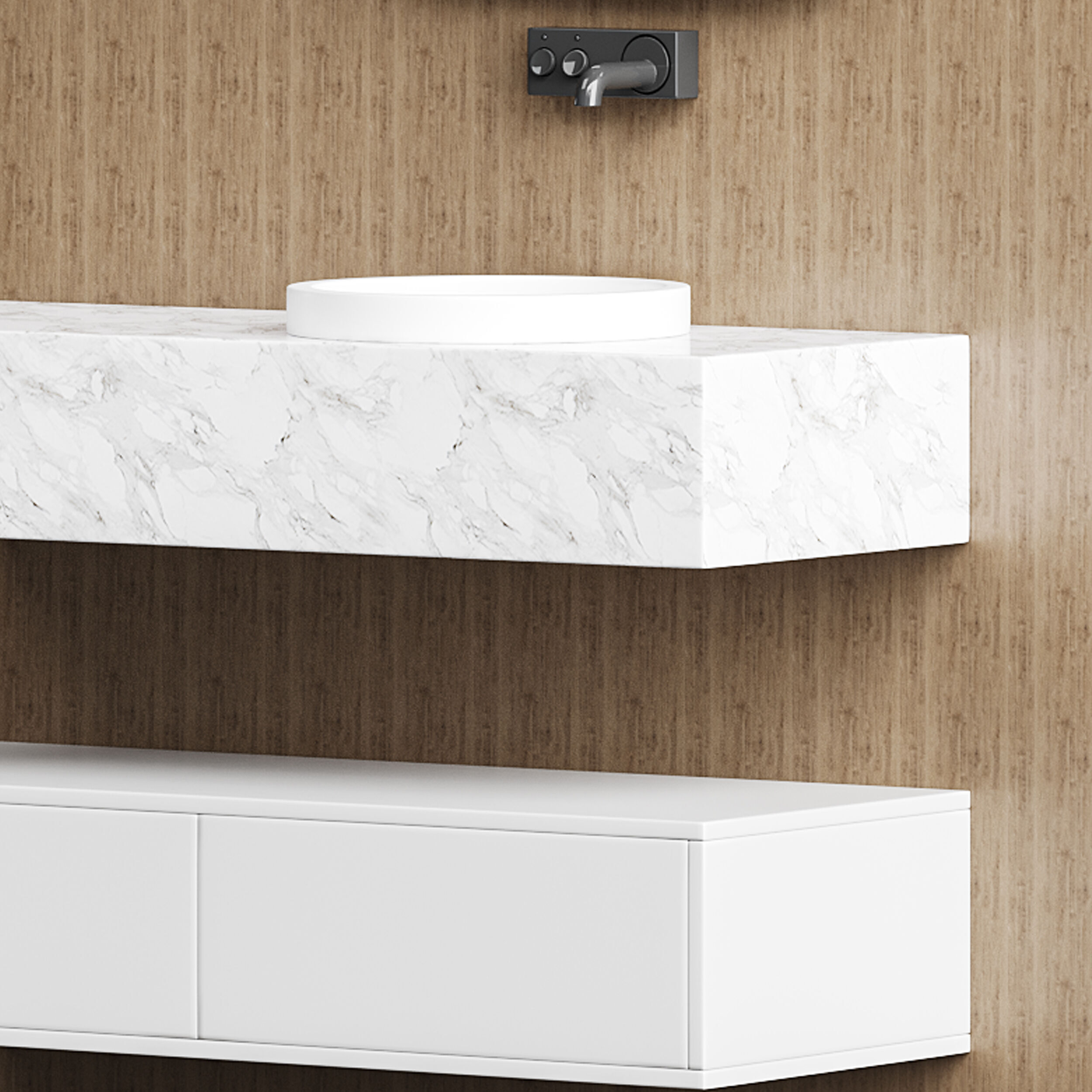 Bathroom set 3D model_9