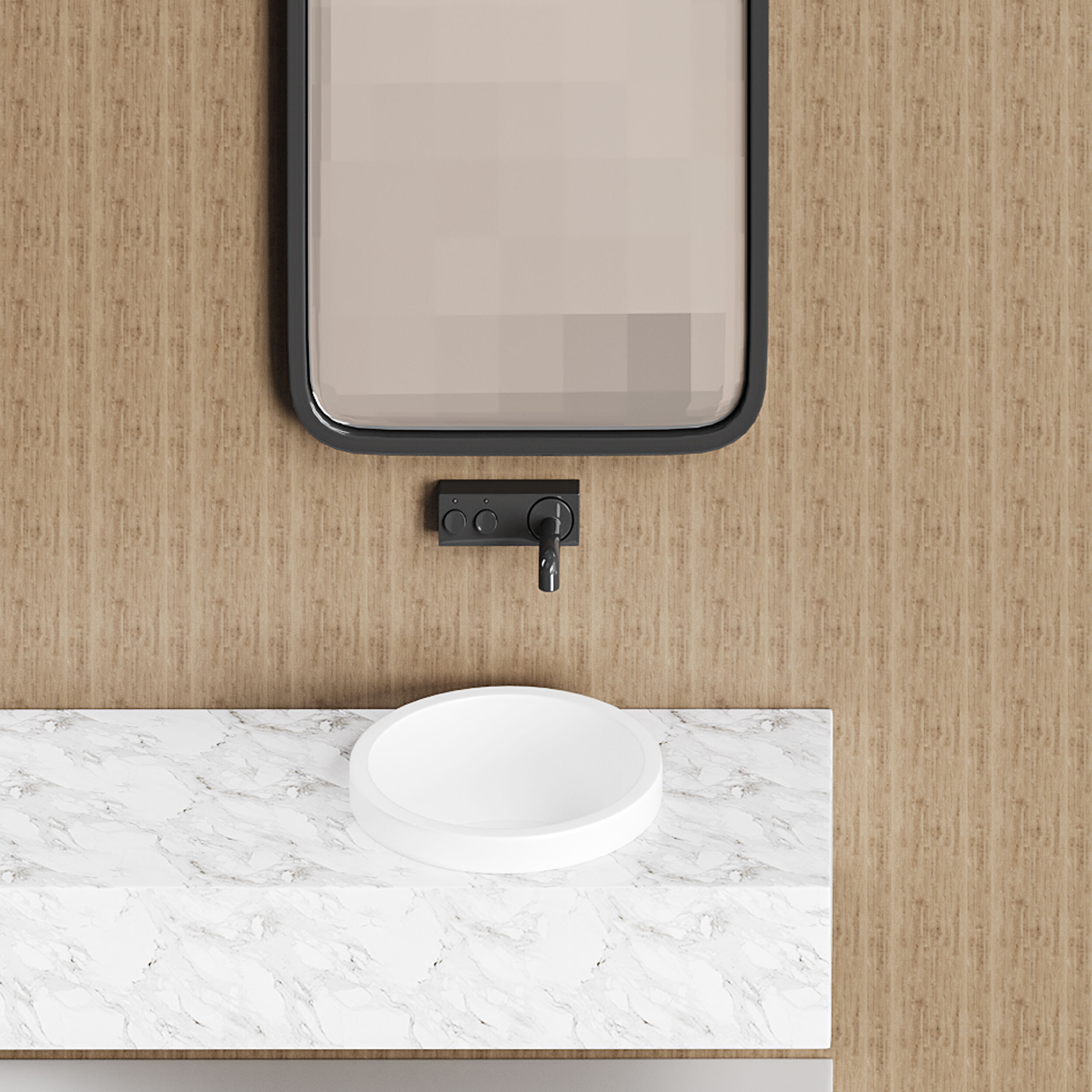 Bathroom set 3D model_8