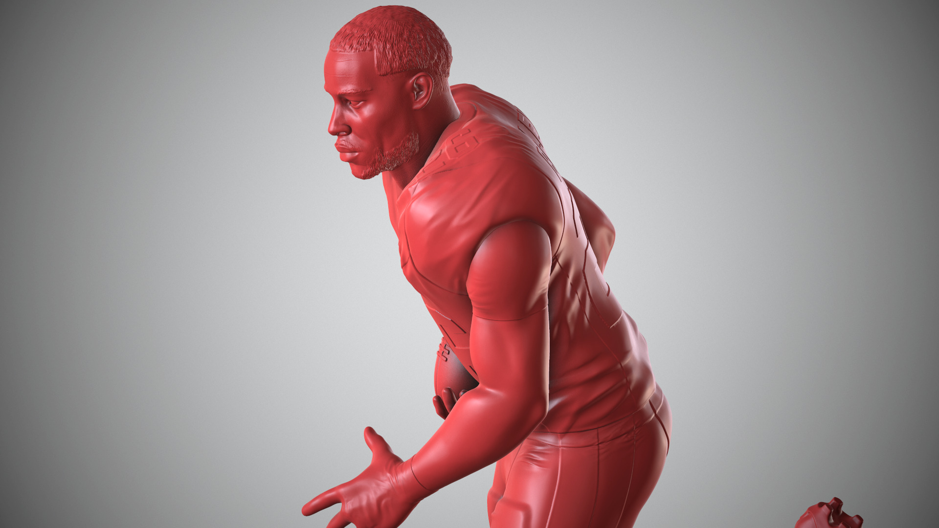 Saquon Barkley 3D print model_25