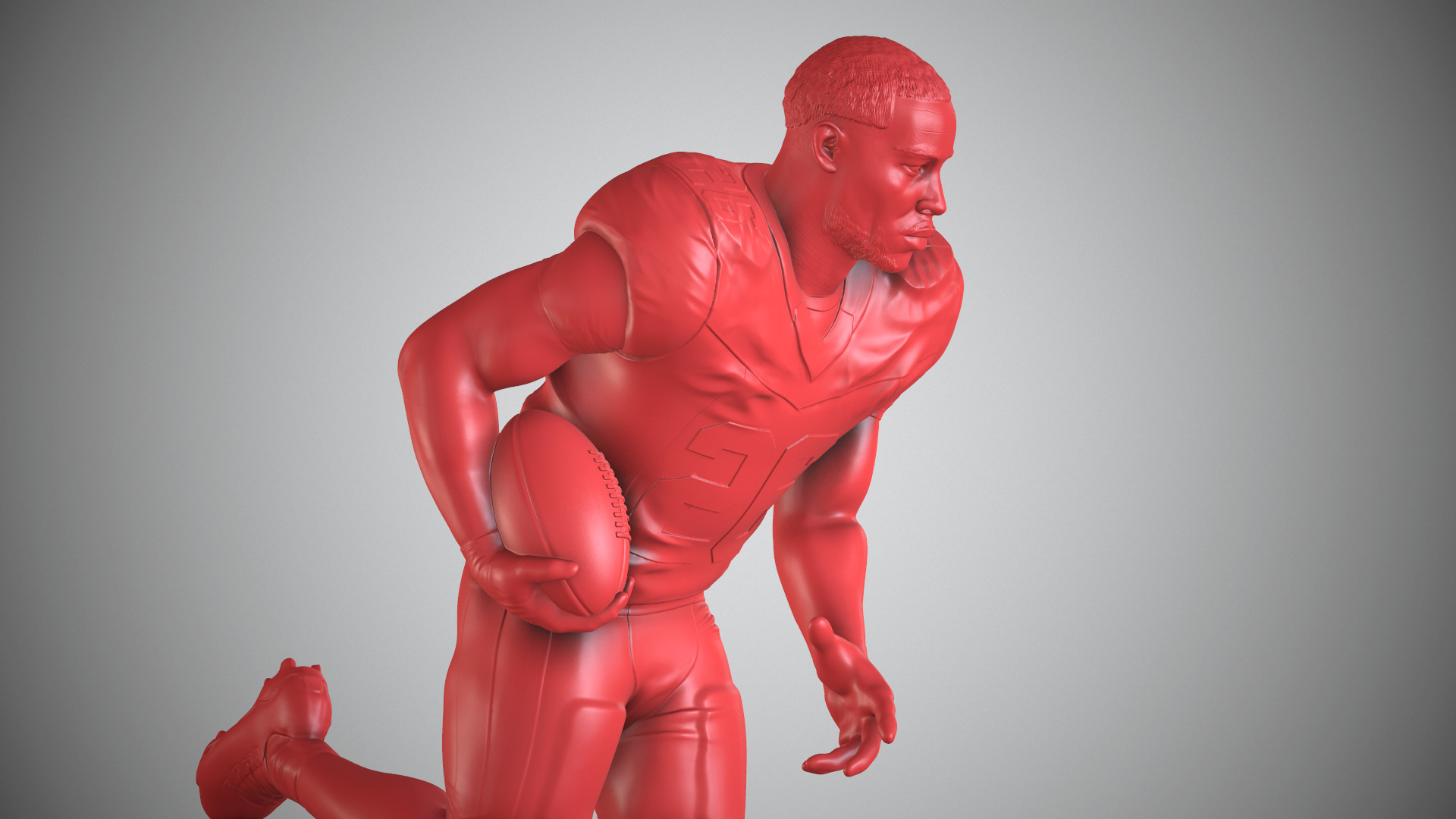 Saquon Barkley 3D print model_29